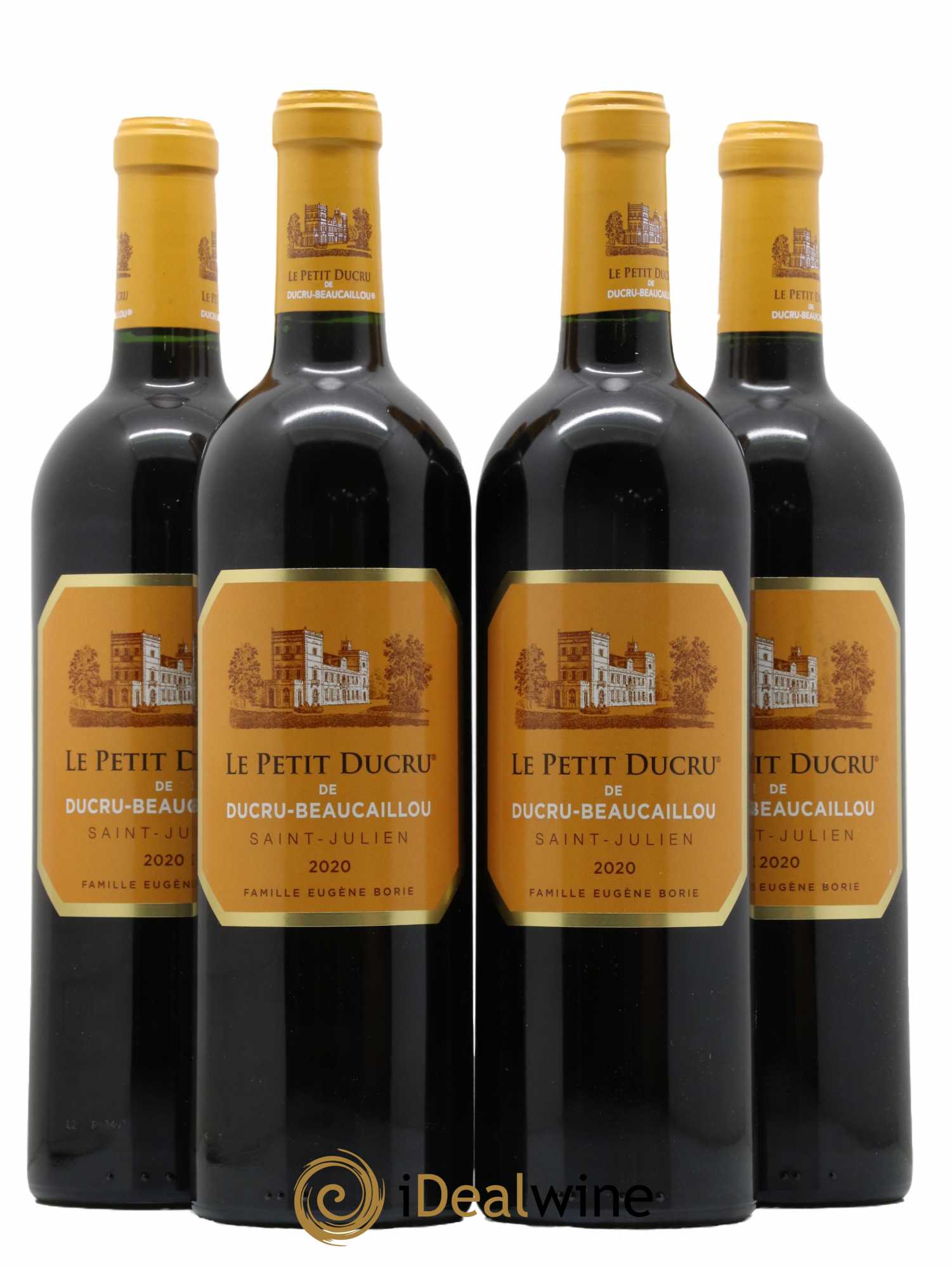 Le Petit Ducru de Ducru-Beaucaillou 2020 - Lot de 4 bouteilles - 0