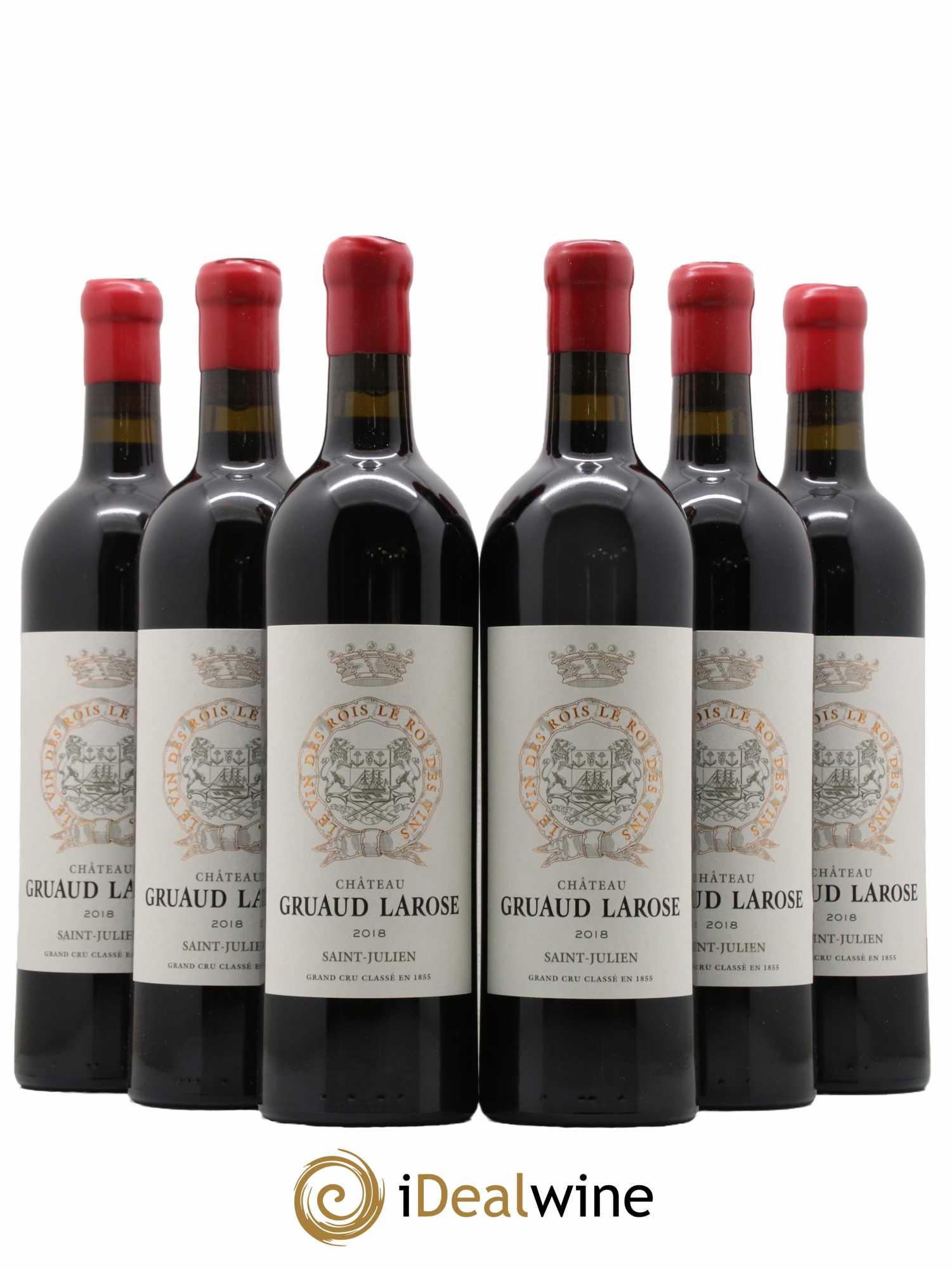 Château Gruaud Larose 2ème Grand Cru Classé 2018 - Lot de 6 bouteilles - 0
