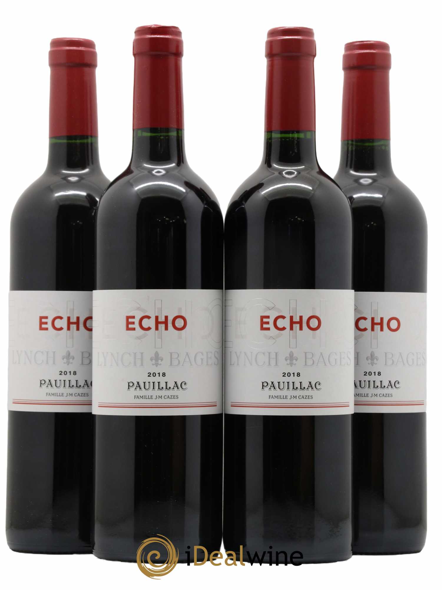 Echo de Lynch Bages Second Vin 2018 - Lot de 4 bouteilles - 0