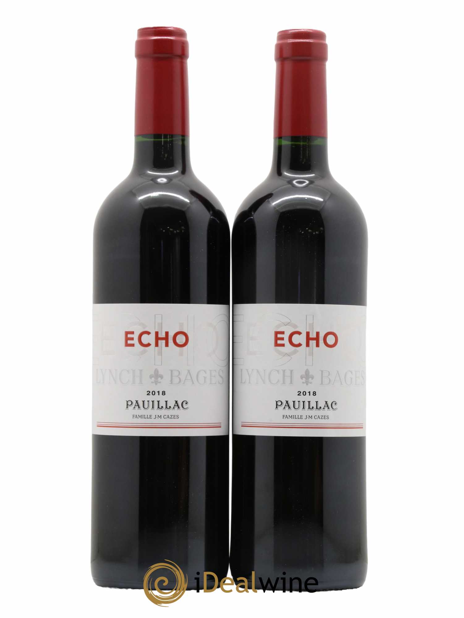 Echo de Lynch Bages Second Vin 2018 - Lot de 2 bouteilles - 0