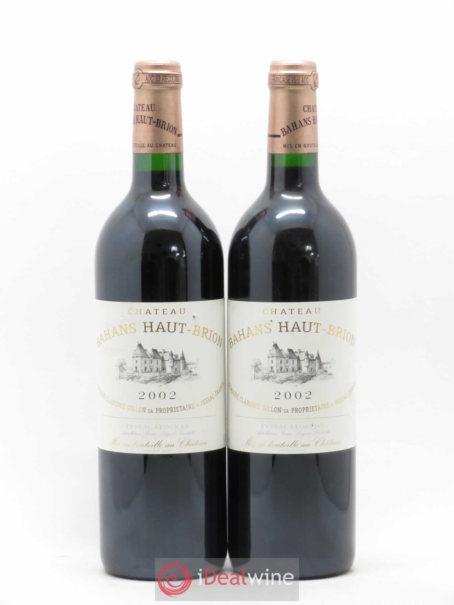 Clarence (Bahans) de Haut-Brion Second Vin 2002 - Lot de 2 bouteilles - 0