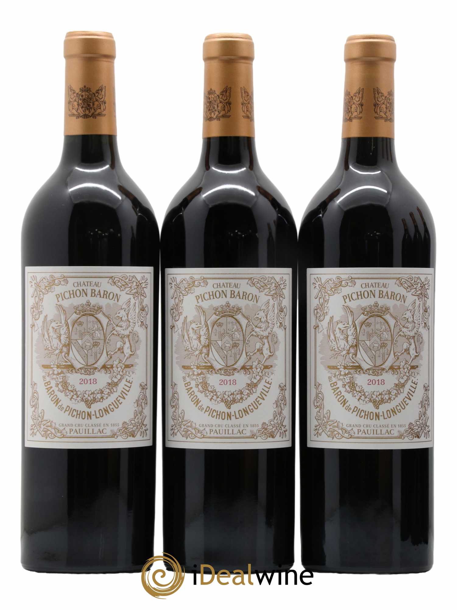 Pichon Longueville Baron 2ème Grand Cru Classé 2018 - Lot de 6 bouteilles - 1