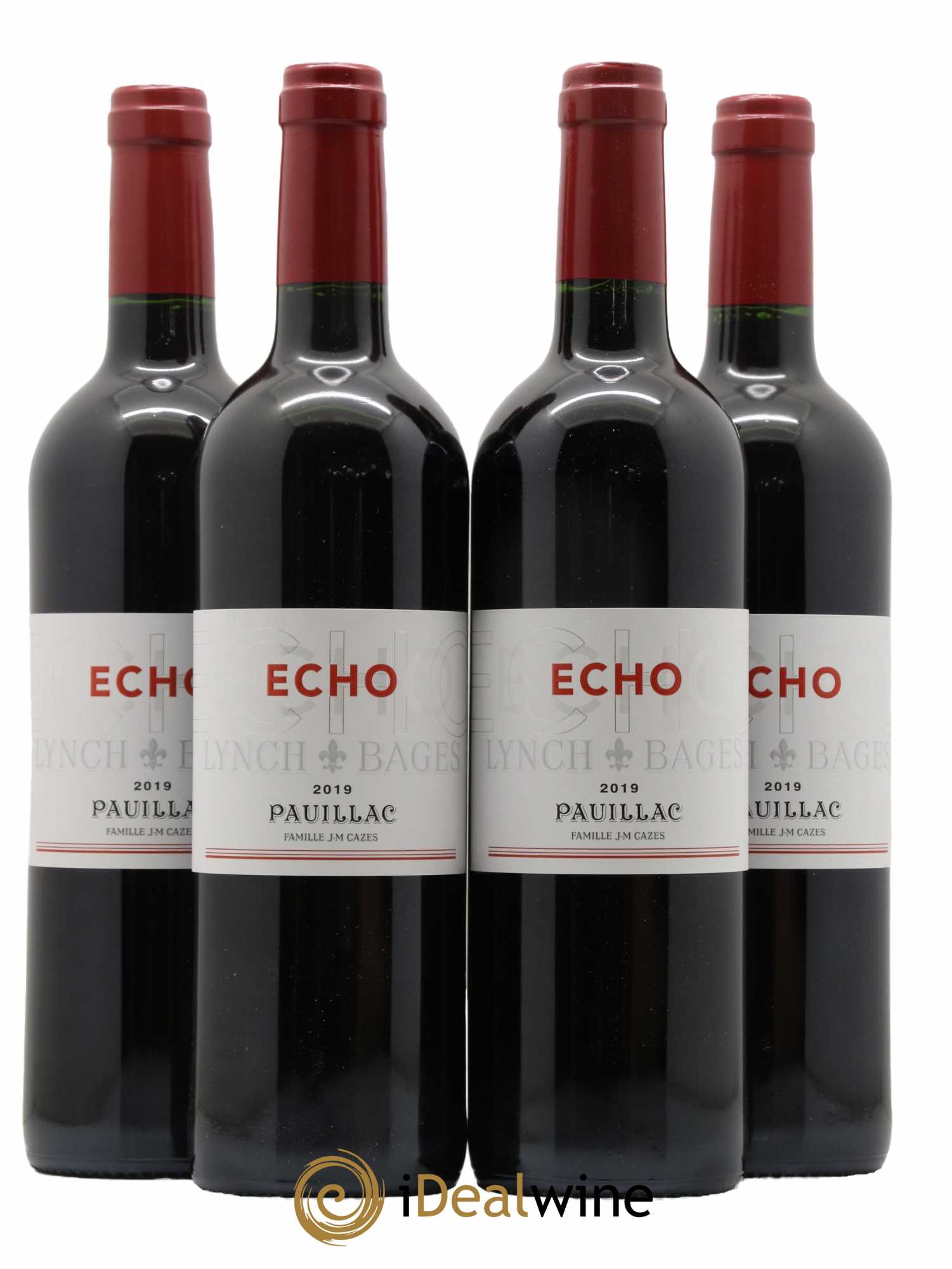 Echo de Lynch Bages Second Vin 2019 - Lot de 4 bouteilles - 0