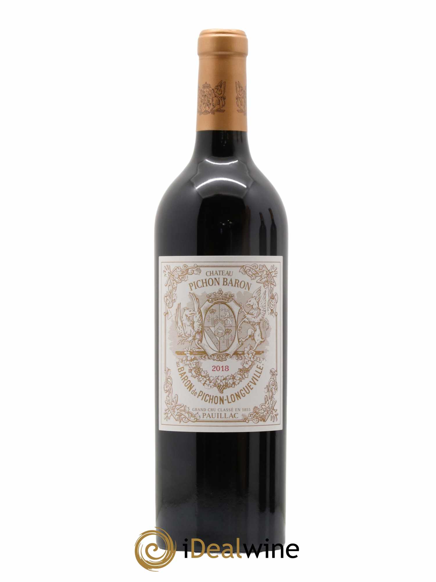 Pichon Longueville Baron 2ème Grand Cru Classé 2018 - Lot de 1 bouteille - 0