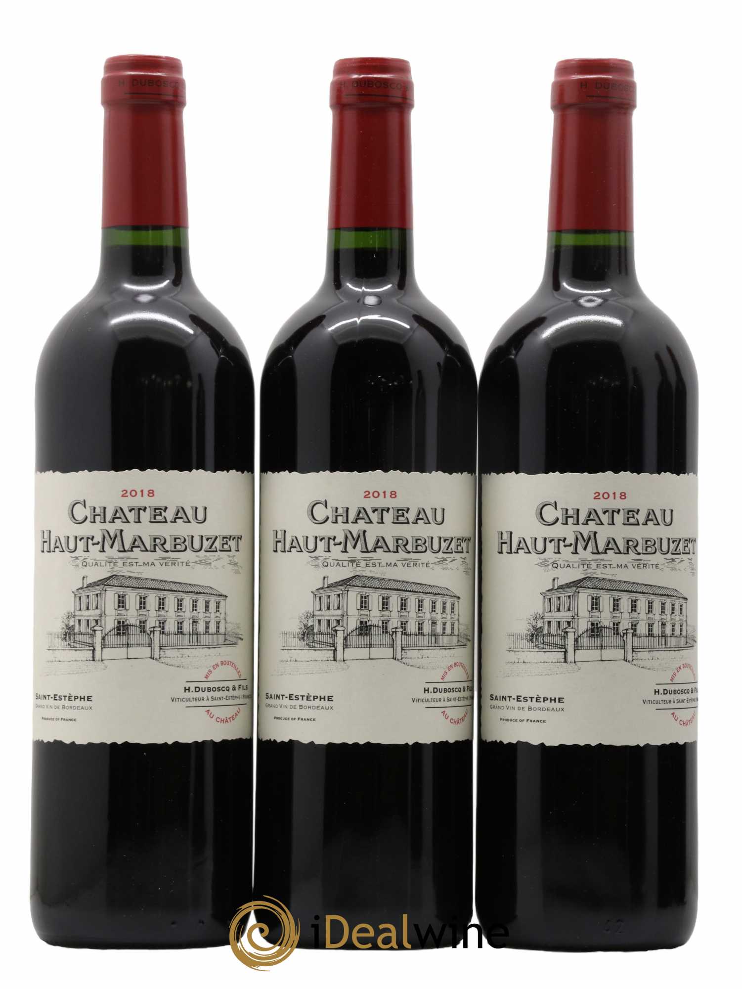 Château Haut Marbuzet 2018 - Lot de 6 bouteilles - 2