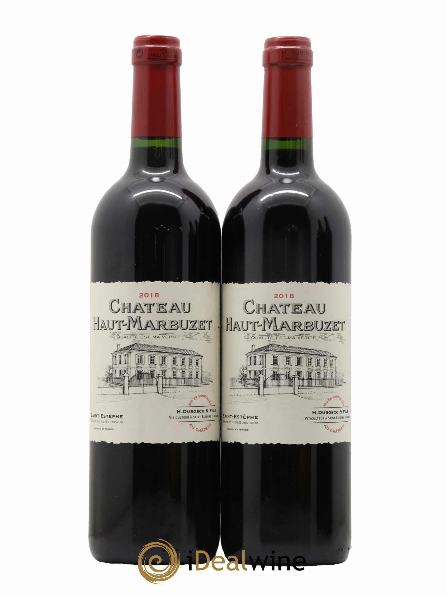 Château Haut Marbuzet 2018 - Lot de 2 bouteilles - 0