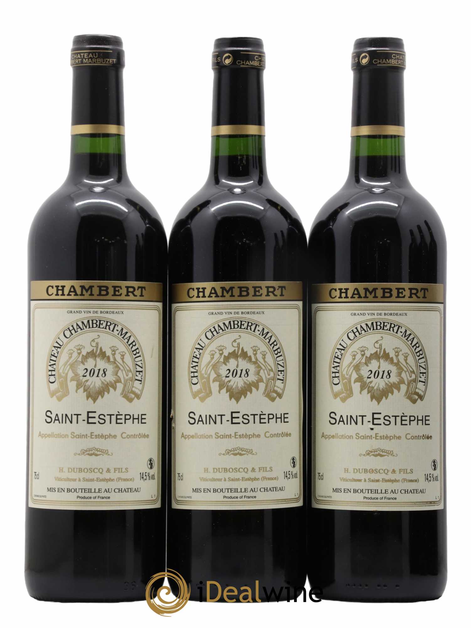 Château Chambert-Marbuzet Cru Bourgeois 2018 - Lotto di 6 bottiglie - 1