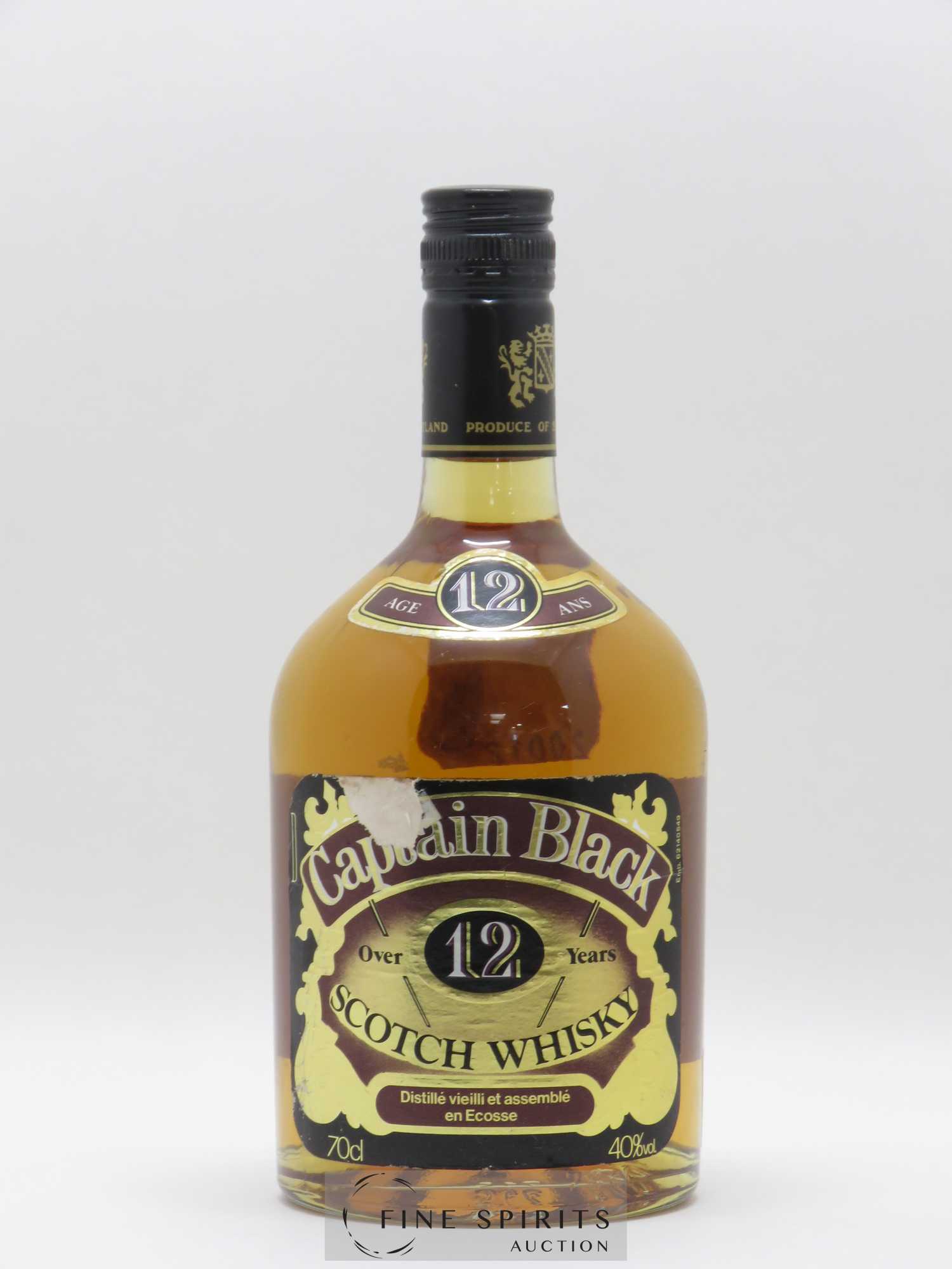 Captain Black 12 years Of. - Posten von 1 Flasche - 0