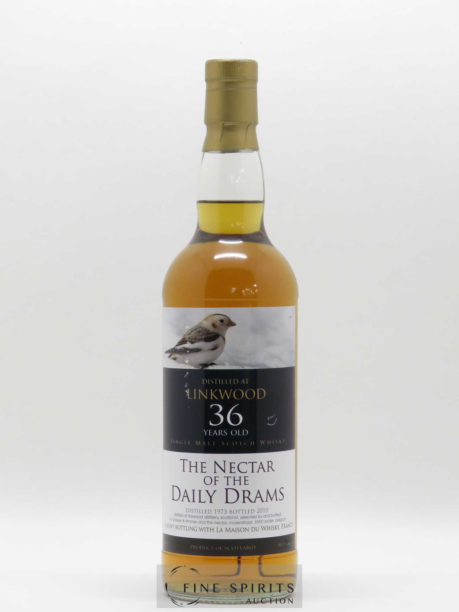 Linkwood 36 years 1973 The Nectar Of The Daily Drams bottled 2010 Joint Bottling LMDW - Lot de 1 bouteille - 0