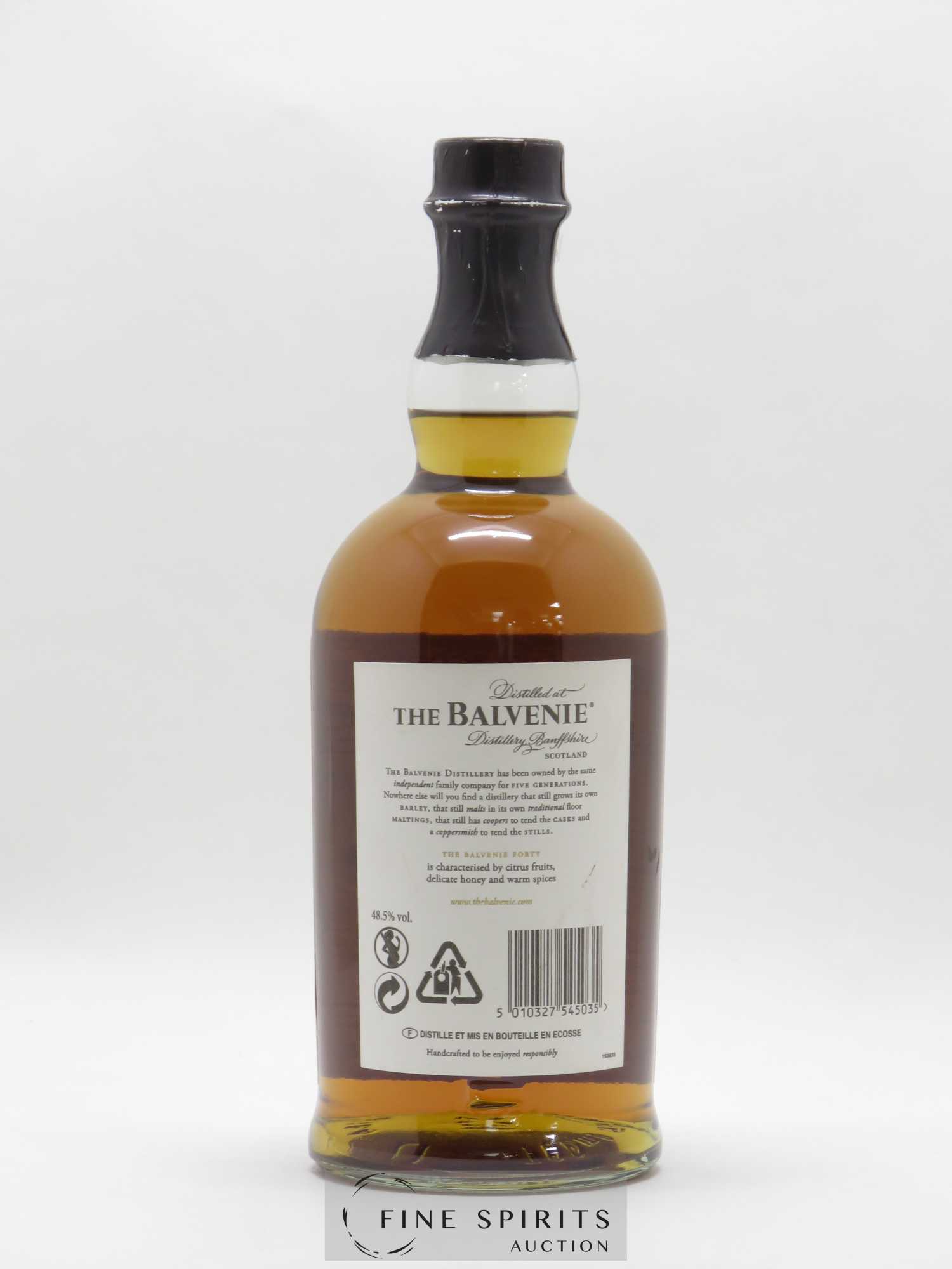 Balvenie (The) 40 years Of. Forty - Lot de 1 bouteille - 1