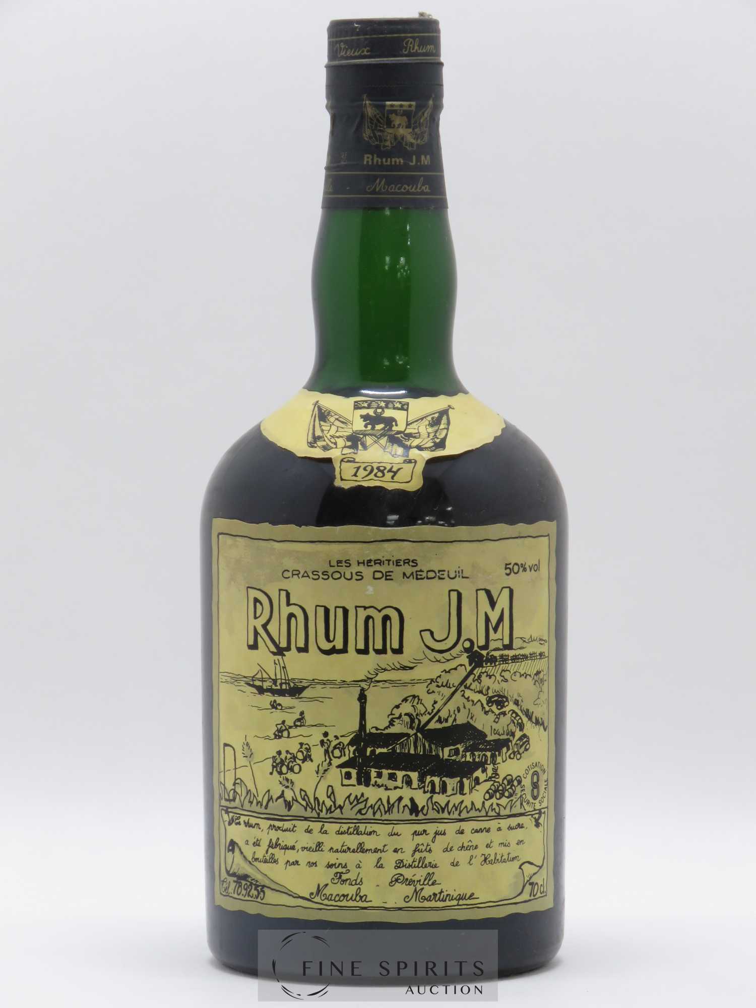 J.M 1984 Of. - Posten von 1 Flasche - 0
