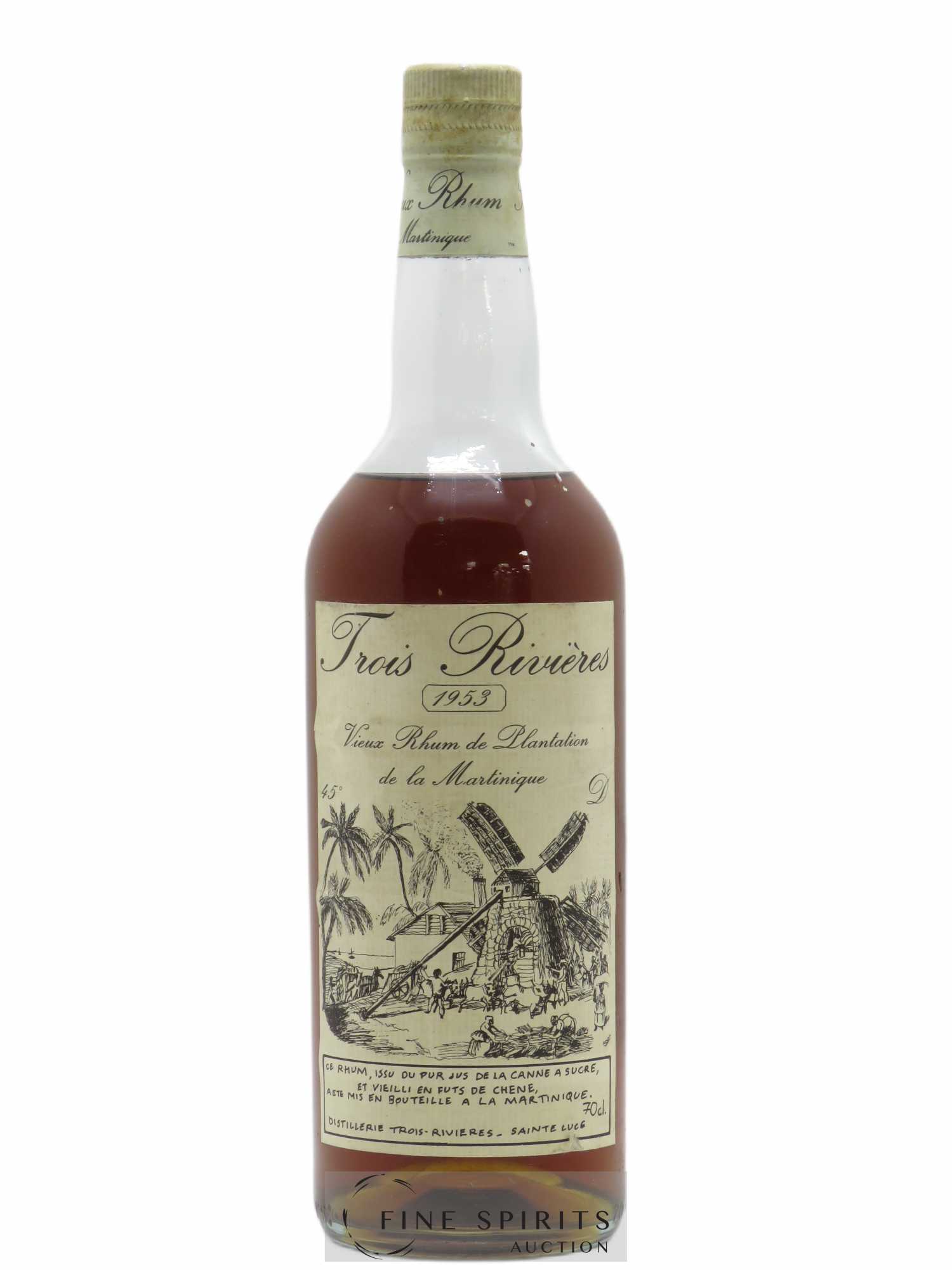 Trois Rivières 1953 Of. - Posten von 1 Flasche - 0