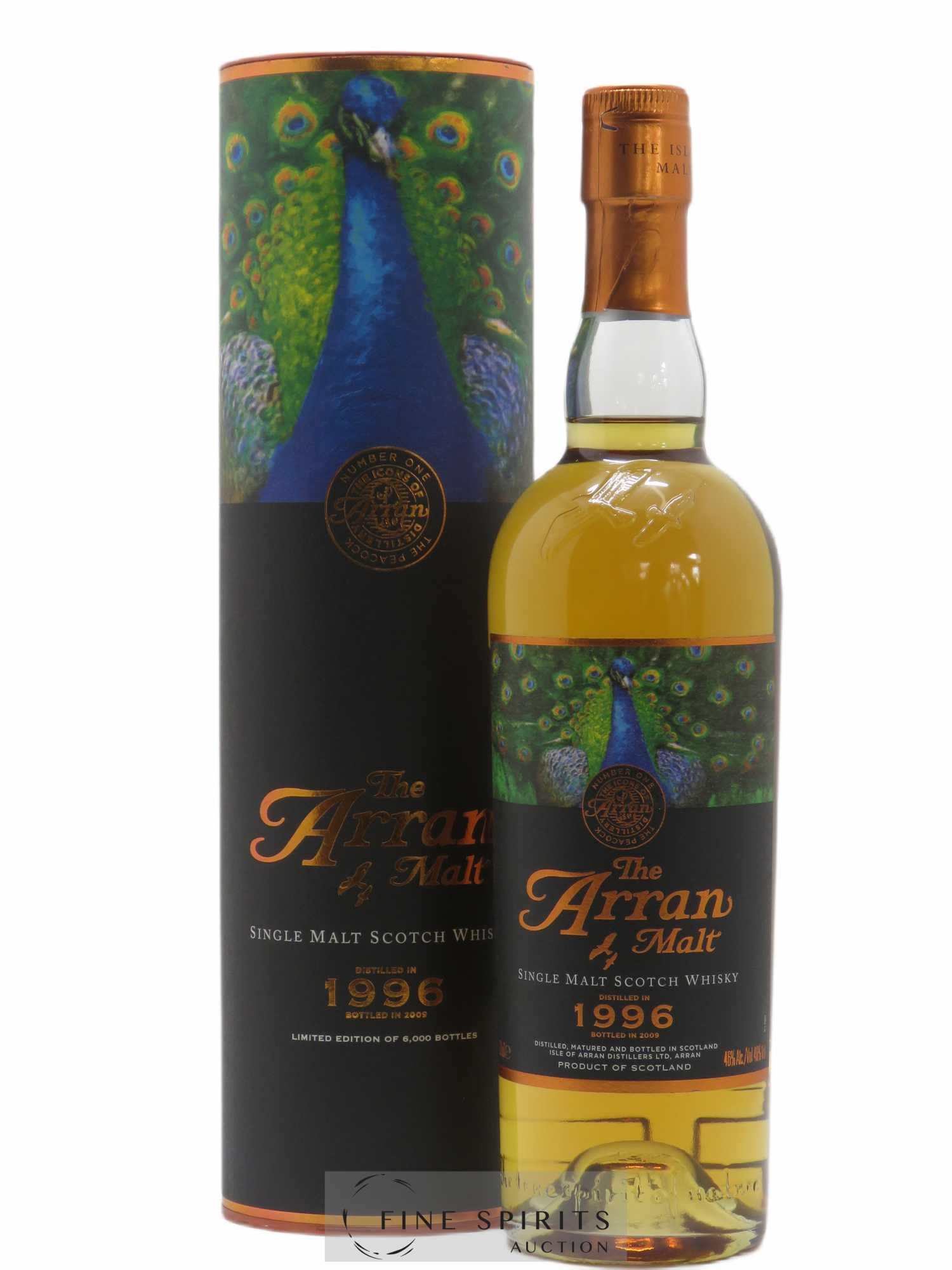 Arran 12 years 1996 Of. The Peacock Number One - bottled 2009 Limited Edition - Posten von 1 Flasche - 0