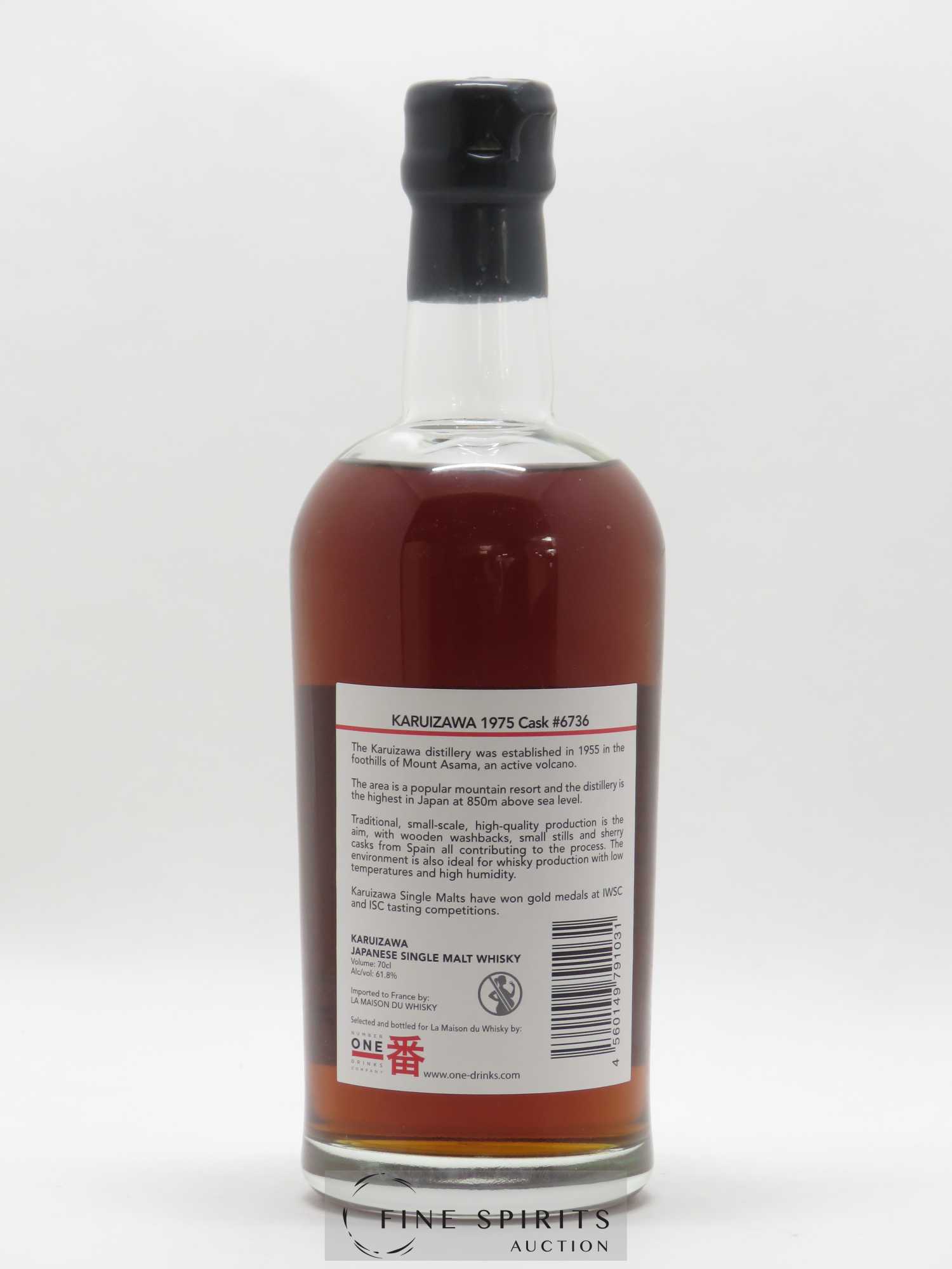Karuizawa 1975 Number One Drinks Vintage Single Cask n°6736 - bottled 2010 LMDW - Posten von 1 Flasche - 2