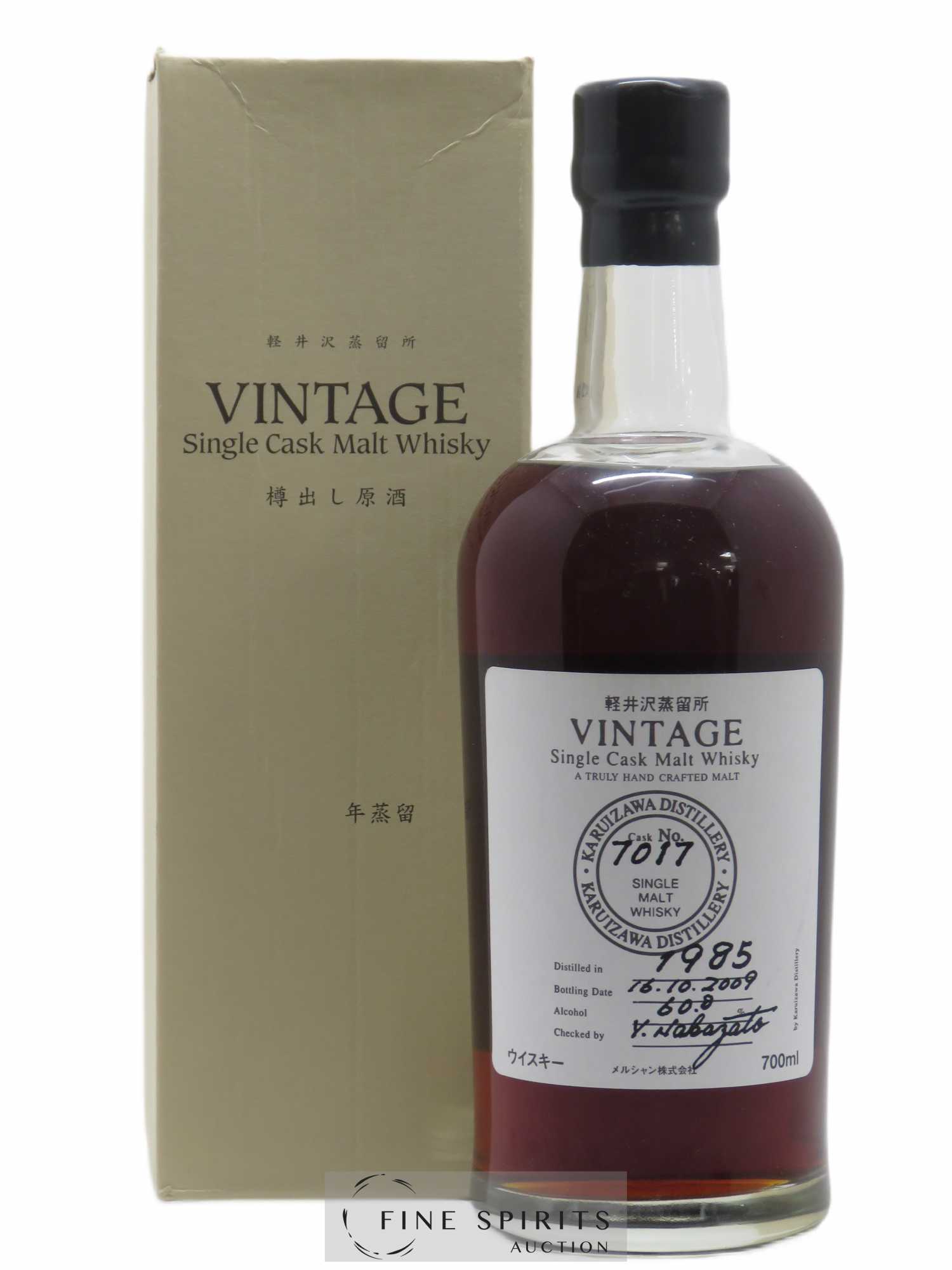 Karuizawa 1985 Number One Drinks Vintage Single Cask n°7017 - bottled 2009 - Lot de 1 bouteille - 0