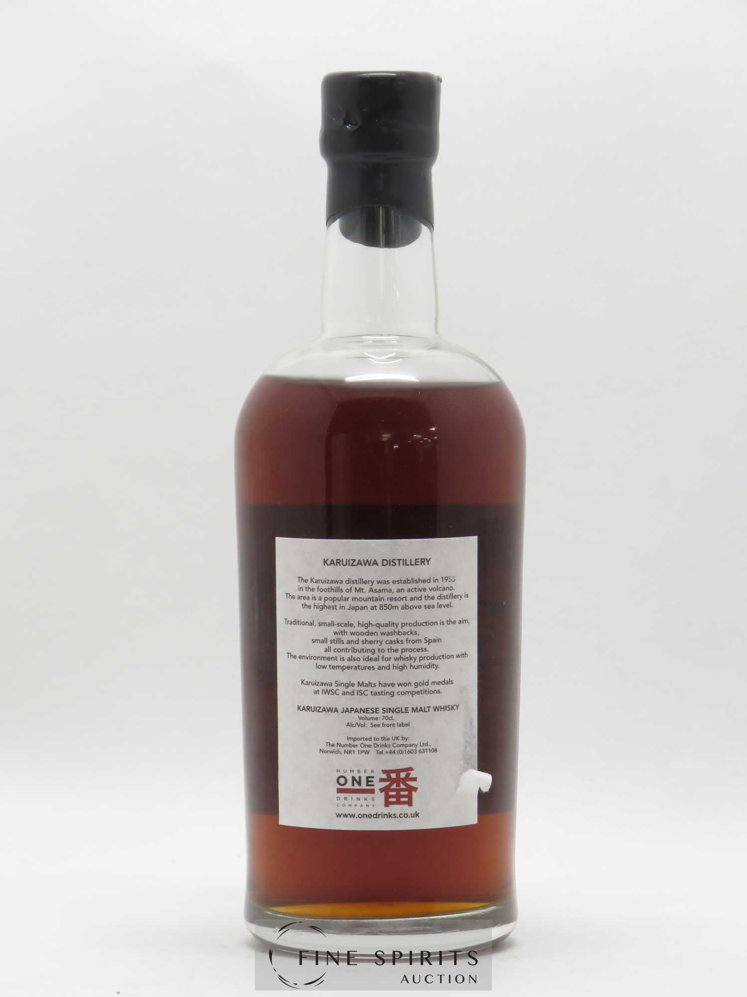 Karuizawa 1992 Of. Cask n°3330 - One of 430 - bottled 2007 Number One Drinks - Lot de 1 bouteille - 2