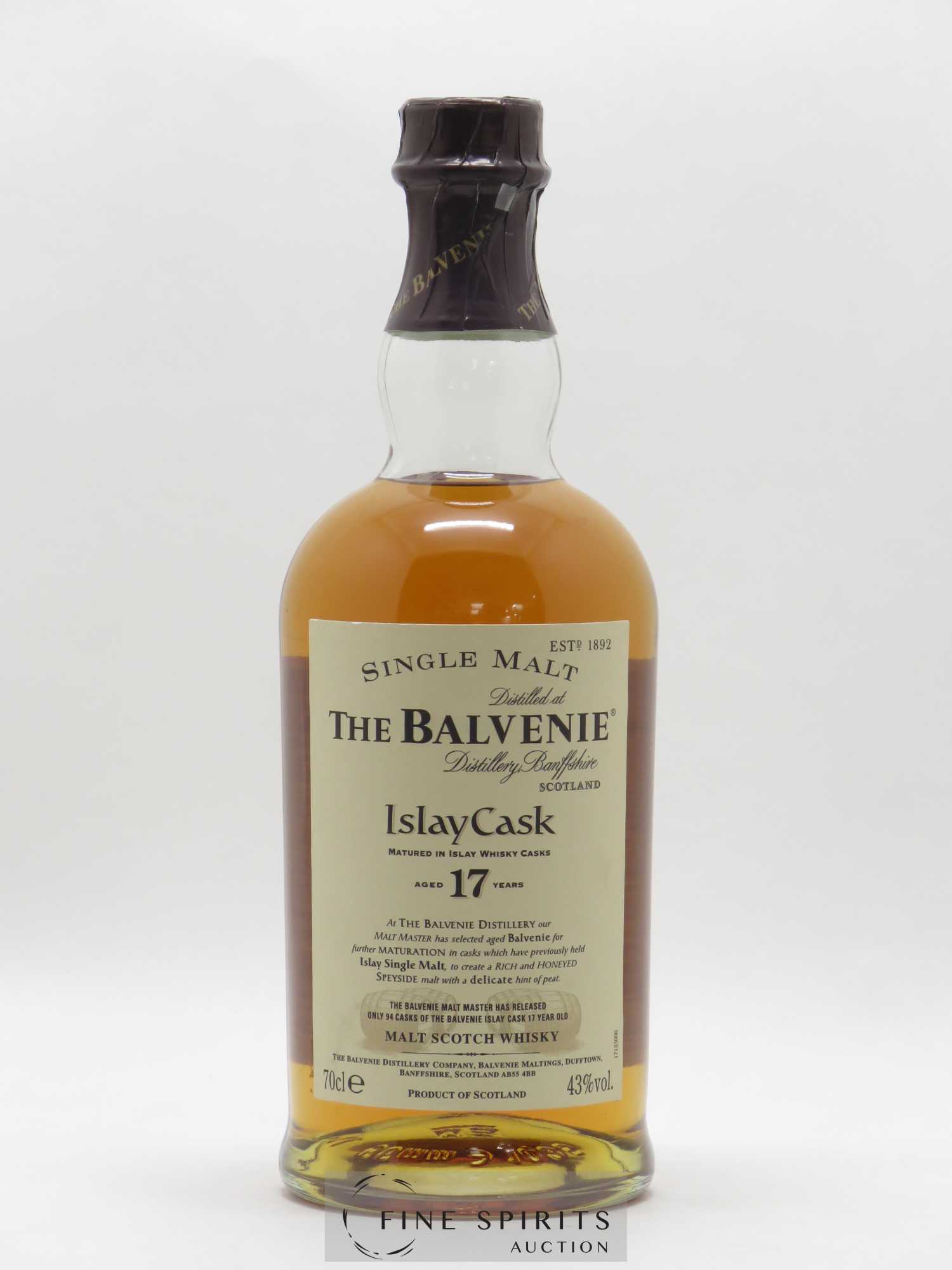 Balvenie (The) 17 years Of. Islay Cask - Lot de 1 bouteille - 1