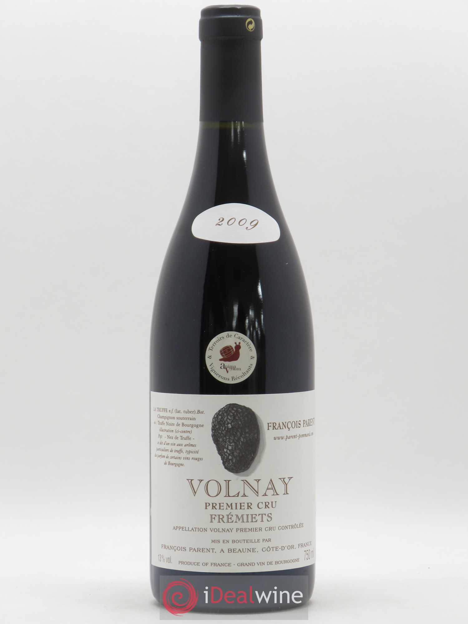 Volnay 1er Cru François Parent 2009 - Lot de 1 bouteille - 0