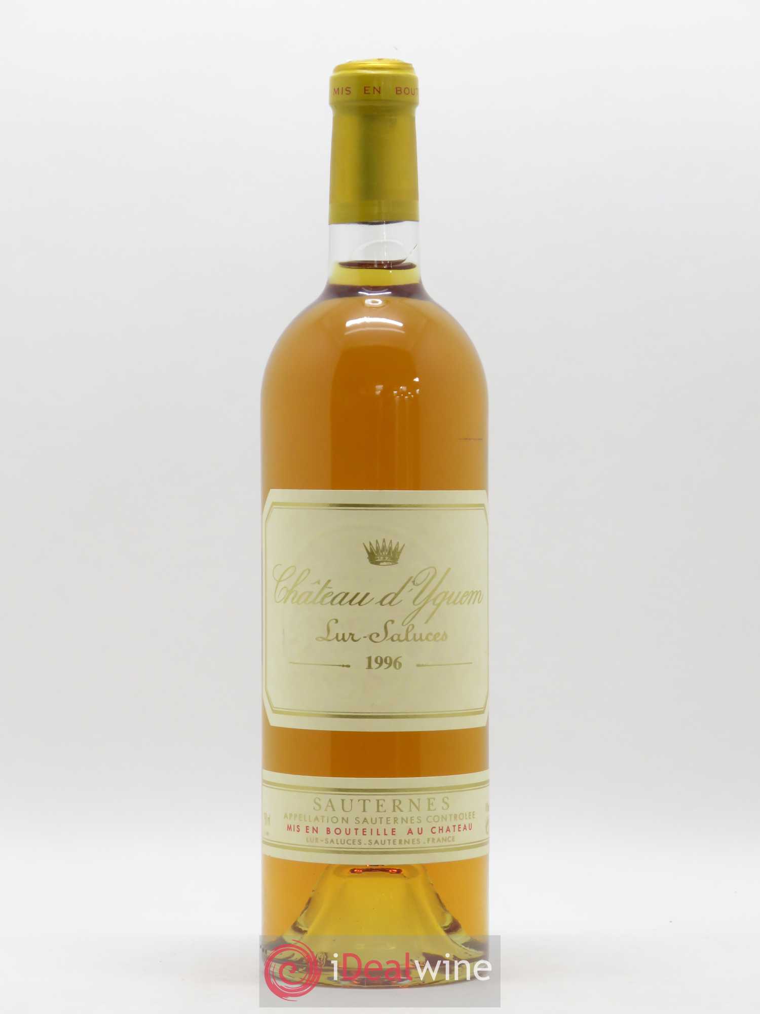 Château d' Yquem 1er Cru Classé Supérieur 1996 - Lotto di 1 bottiglia - 0