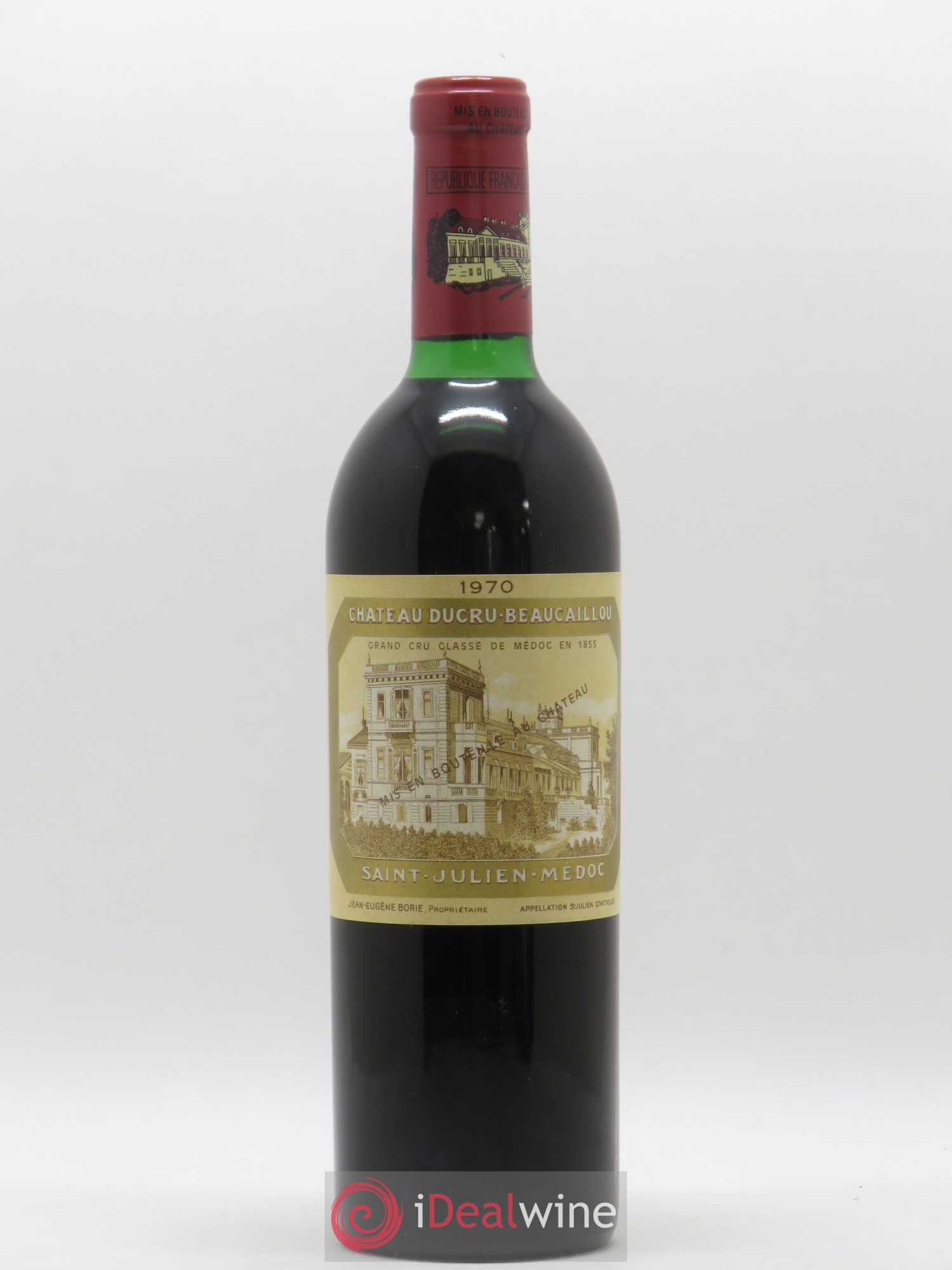 Château Ducru Beaucaillou 2ème Grand Cru Classé 1970 - Lot de 1 bouteille - 0