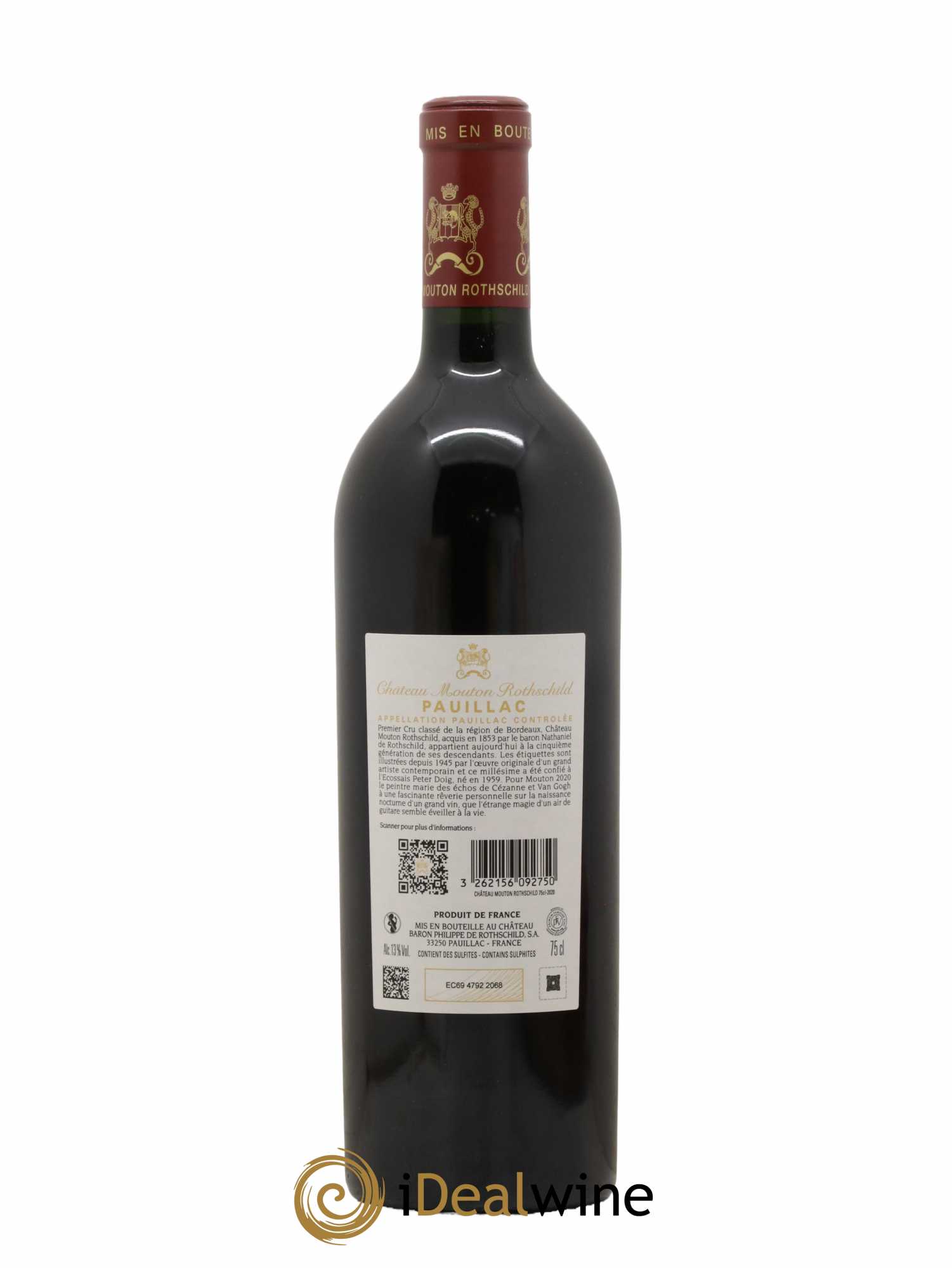 Château Mouton Rothschild 1er Grand Cru Classé  2020 - Lotto di 1 bottiglia - 2