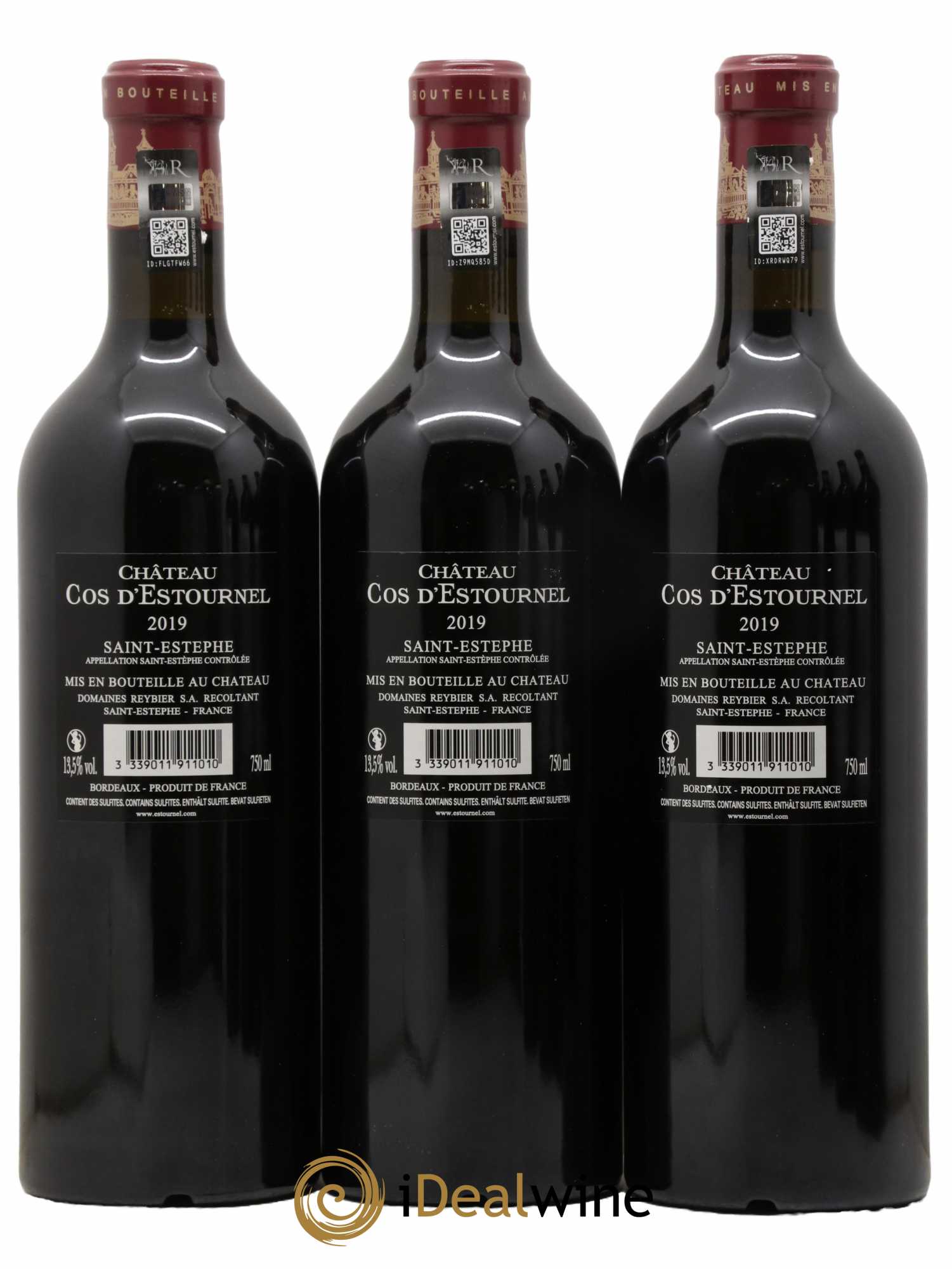 Cos d'Estournel 2ème Grand Cru Classé 2019 - Lotto di 6 bottiglie - 2