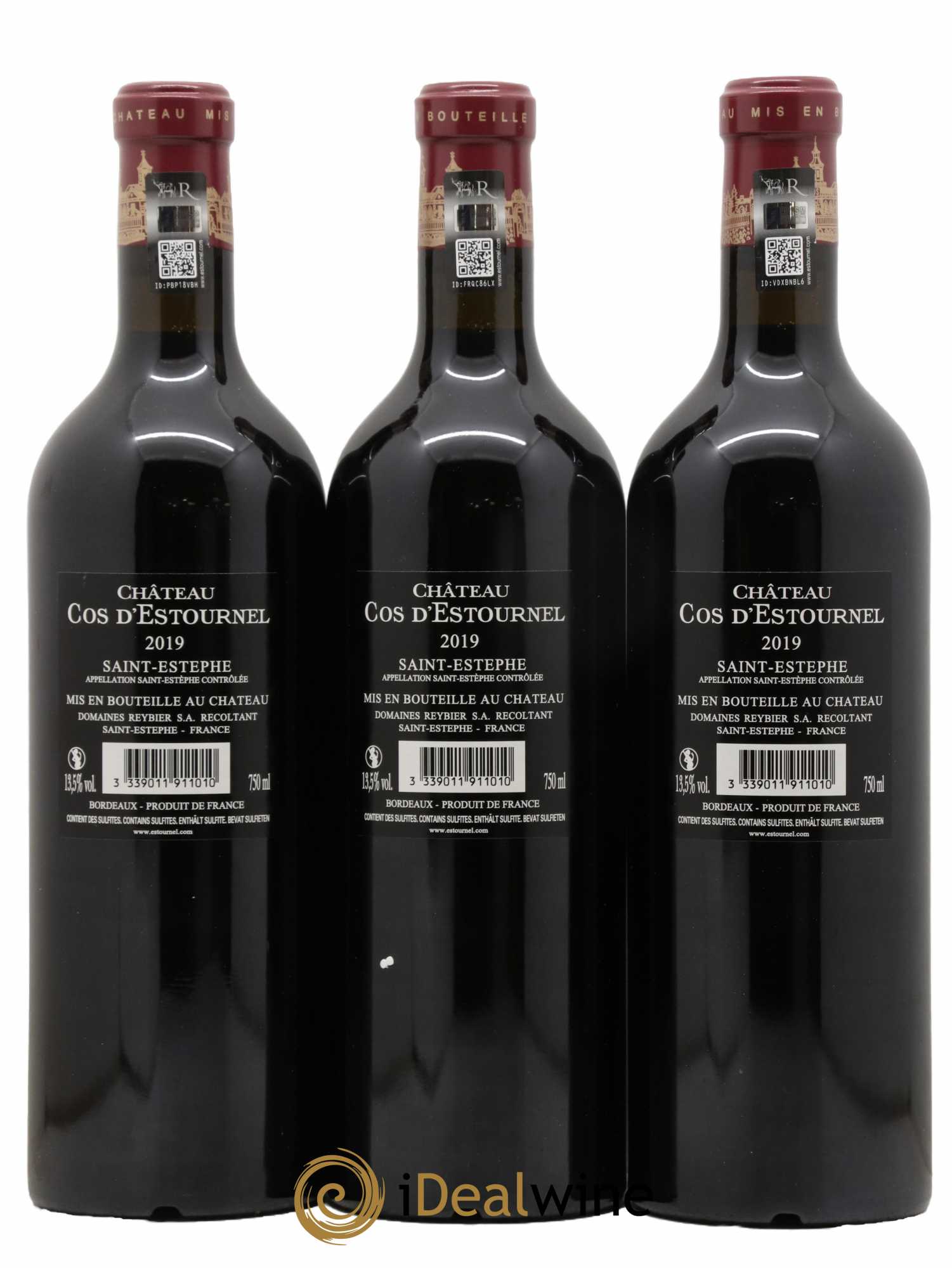 Cos d'Estournel 2ème Grand Cru Classé 2019 - Lotto di 6 bottiglie - 4