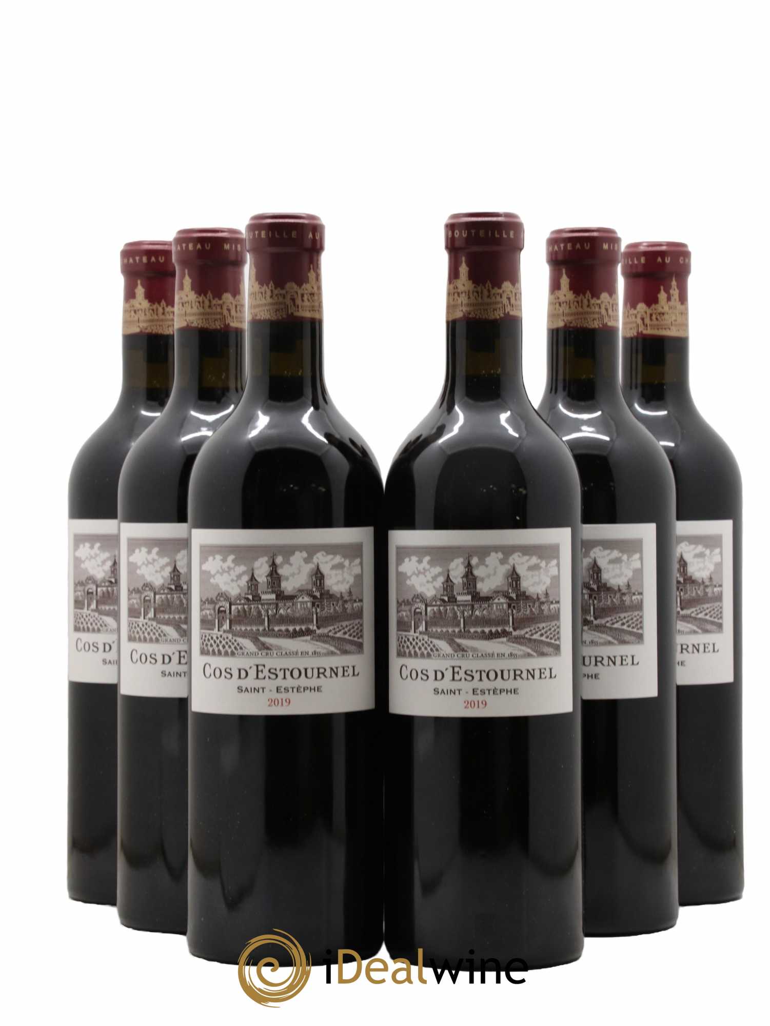 Cos d'Estournel 2ème Grand Cru Classé 2019 - Lotto di 6 bottiglie - 0