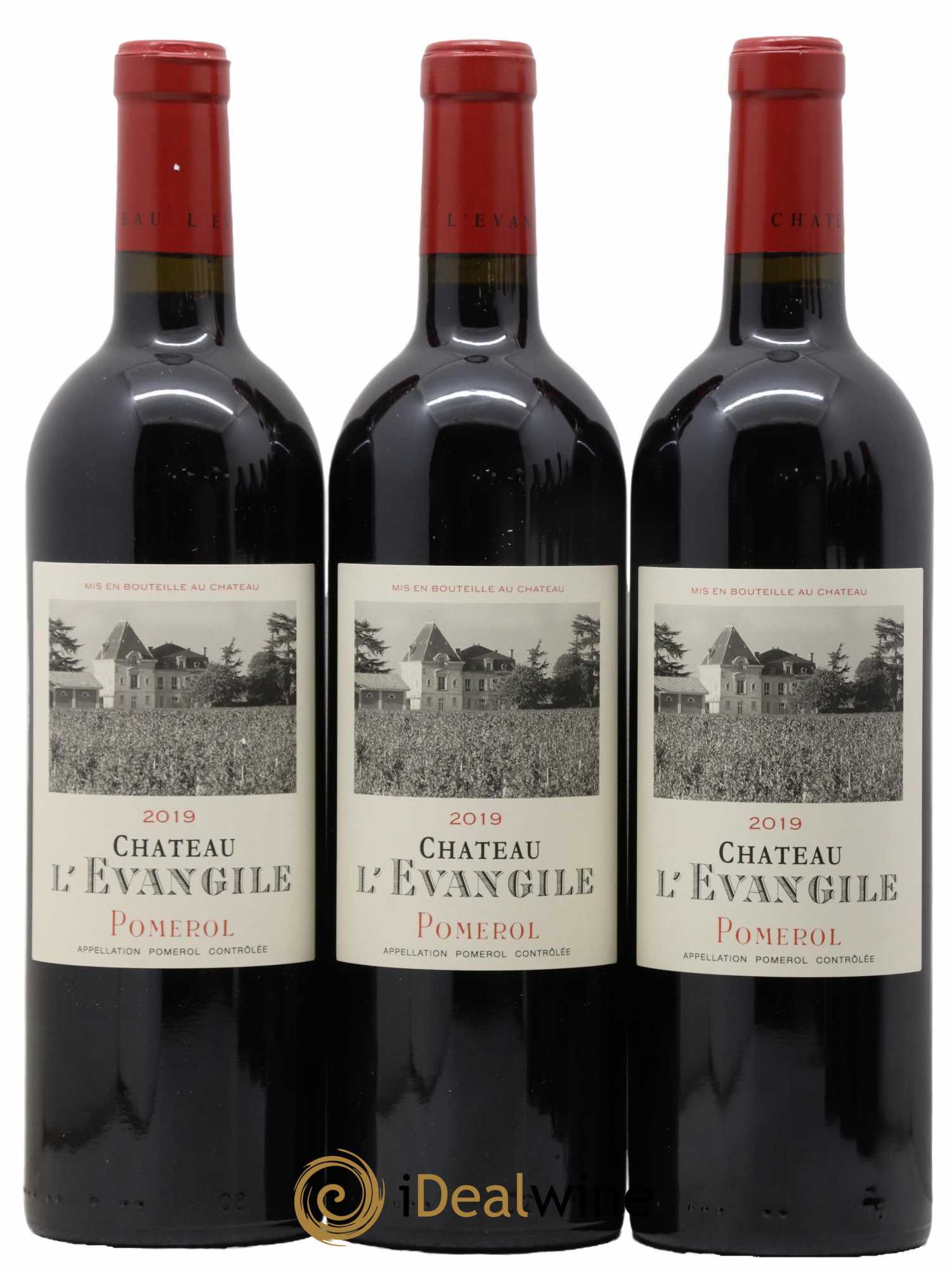 Château l' Évangile  2019 - Lotto di 6 bottiglie - 1