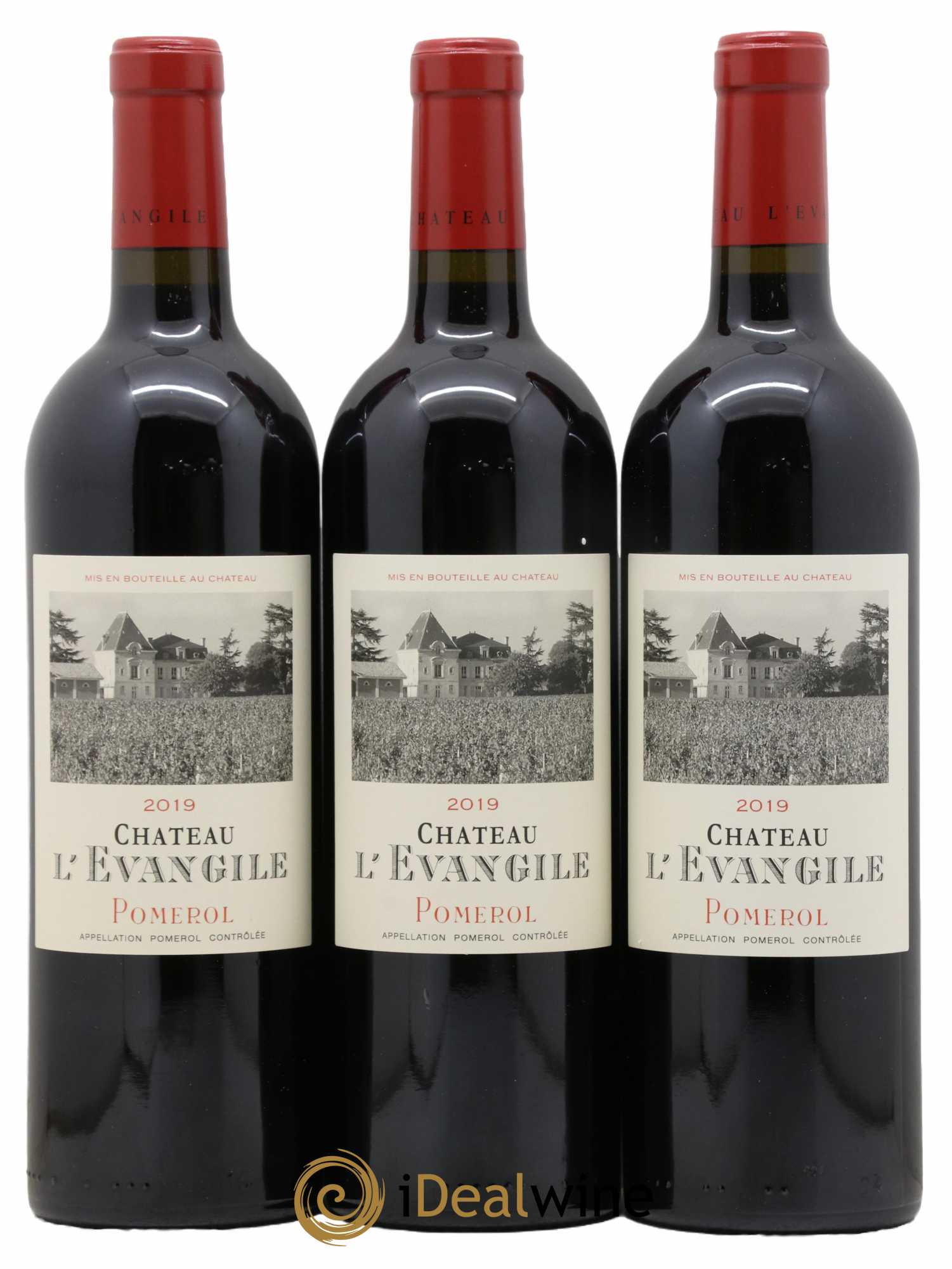 Château l' Évangile  2019 - Lotto di 6 bottiglie - 3