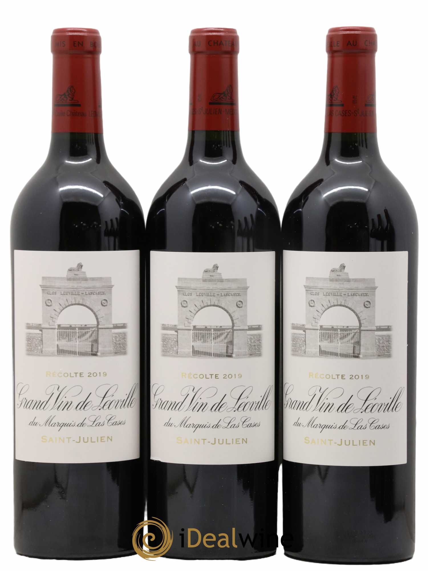 Château Léoville Las Cases 2ème Grand Cru Classé 2019 - Lot de 6 bouteilles - 1