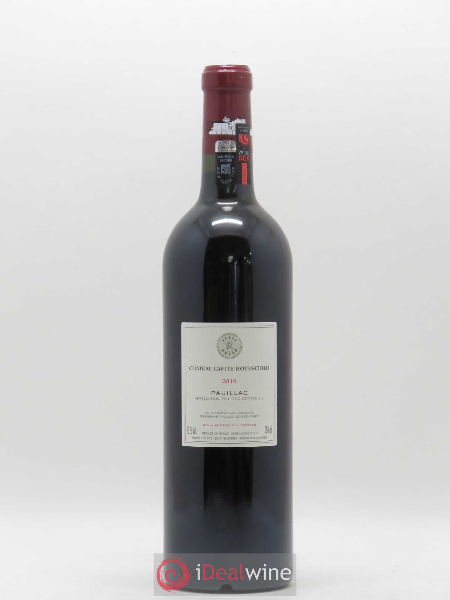 Château Lafite Rothschild 1er Grand Cru Classé 2010 - Lot de 1 bouteille - 1
