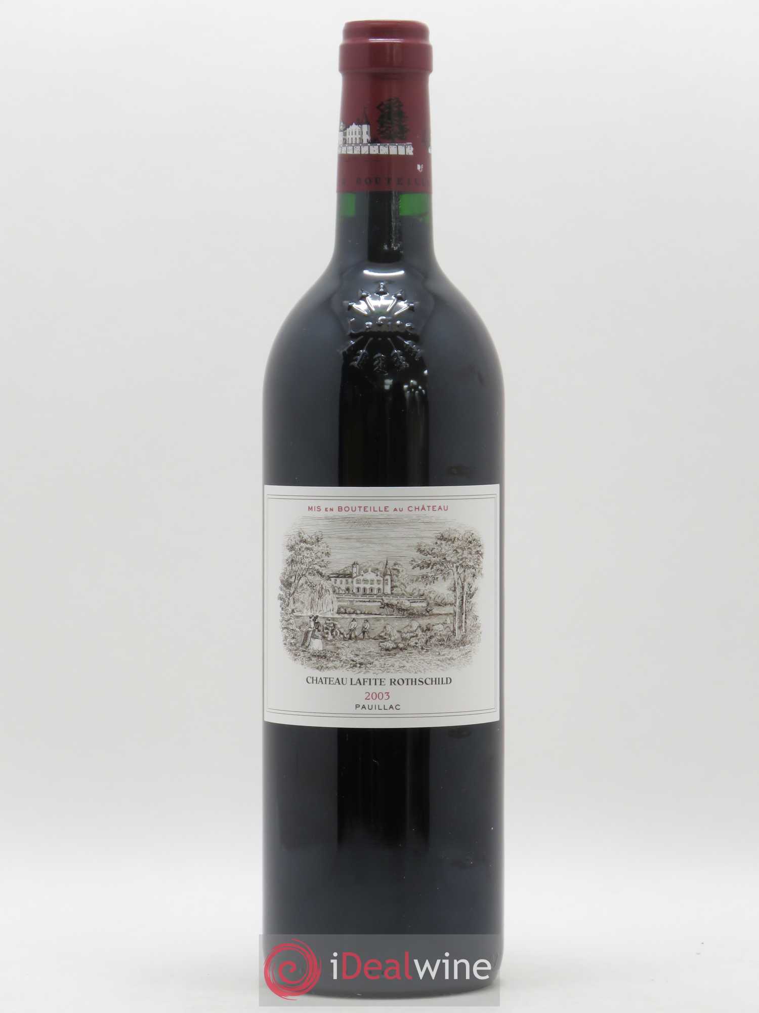 Château Lafite Rothschild 1er Grand Cru Classé 2003 - Lot de 1 bouteille - 0