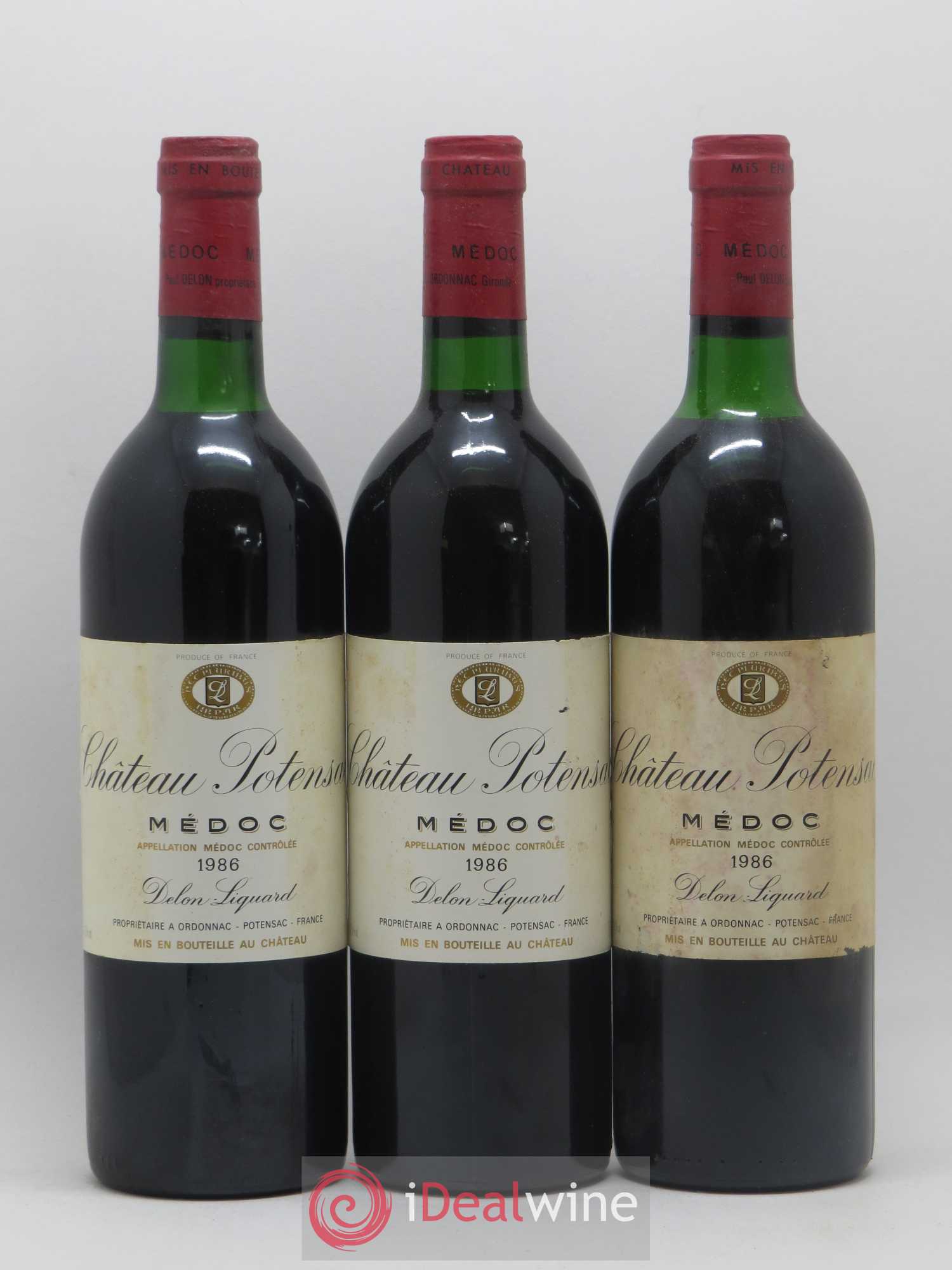 Château Potensac (sans prix de réserve) 1986 - Lot de 12 bouteilles - 2