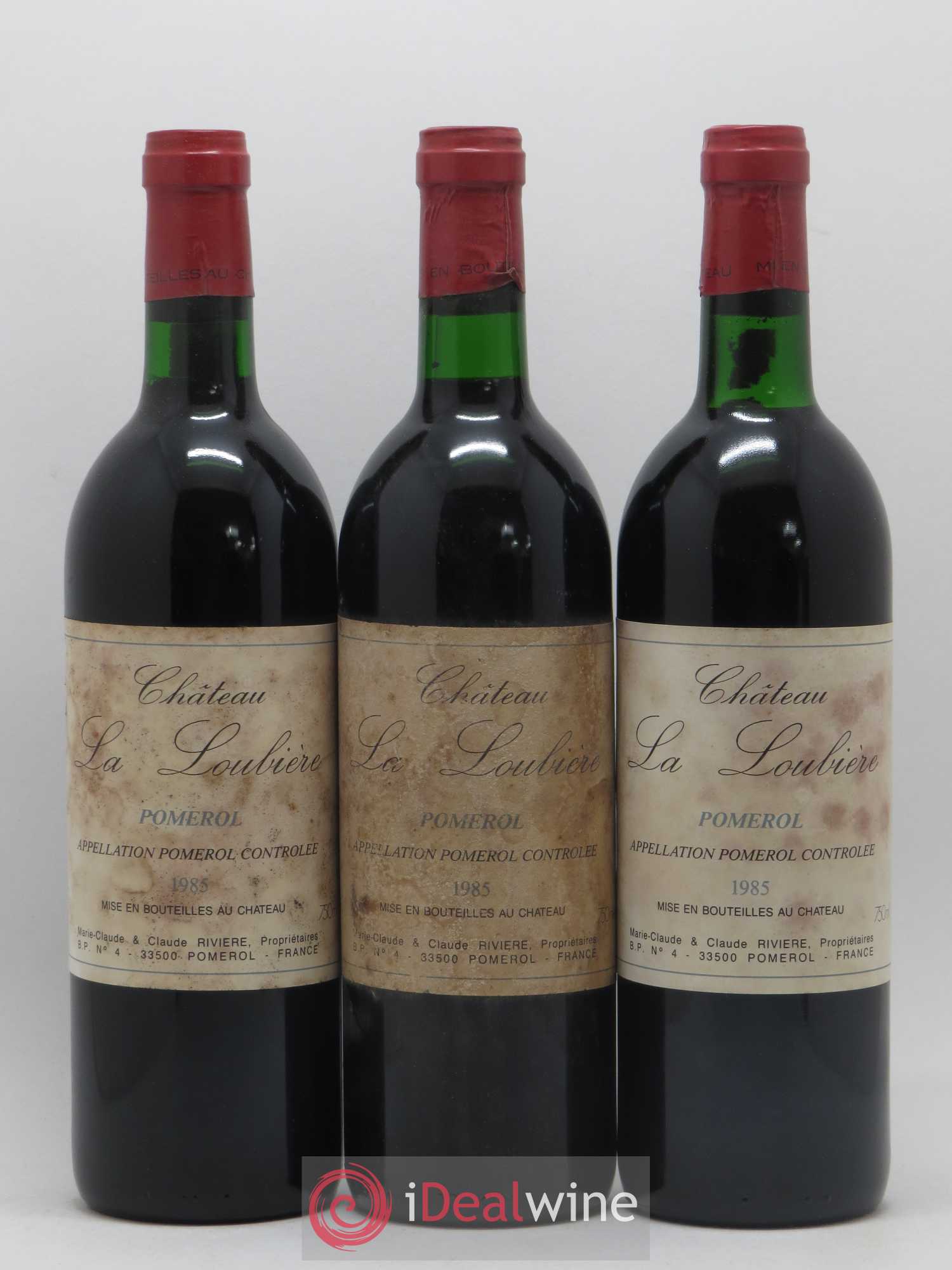Château la Loubière (sans prix de réserve) 1985 - Lot de 12 bouteilles - 2