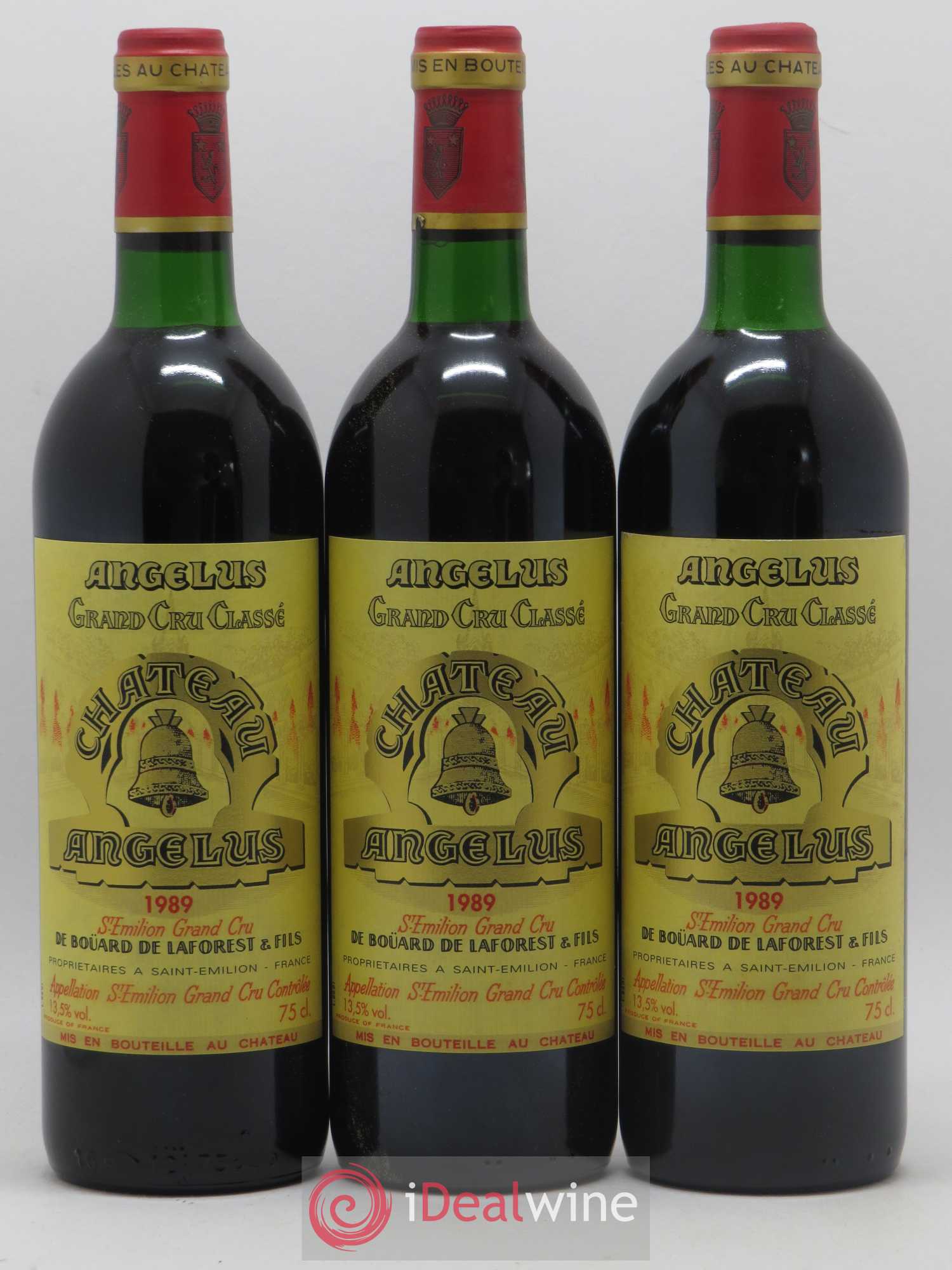 Château Angélus 1er Grand Cru Classé A 1989 - Lot de 12 bouteilles - 4