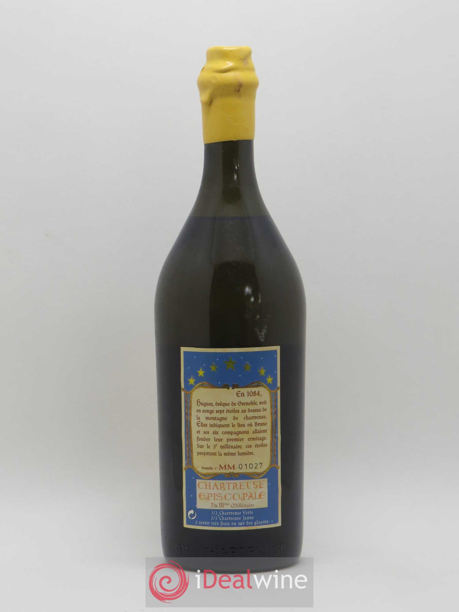 Chartreuse Pères Chartreux Episcocale du 3eme Millénaire - Lot de 1 bouteille - 2