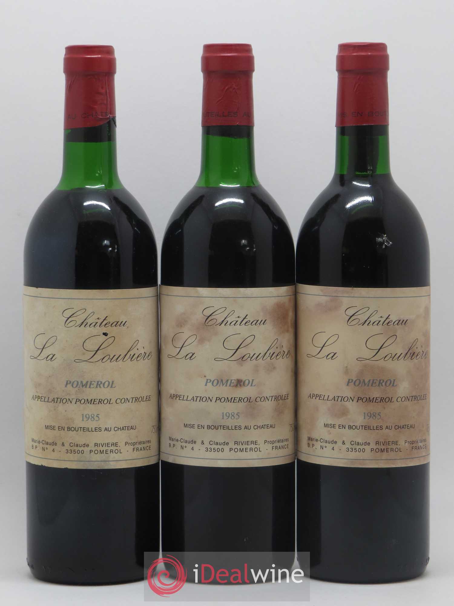 Château la Loubière (sans prix de réserve) 1985 - Lot de 12 bouteilles - 2
