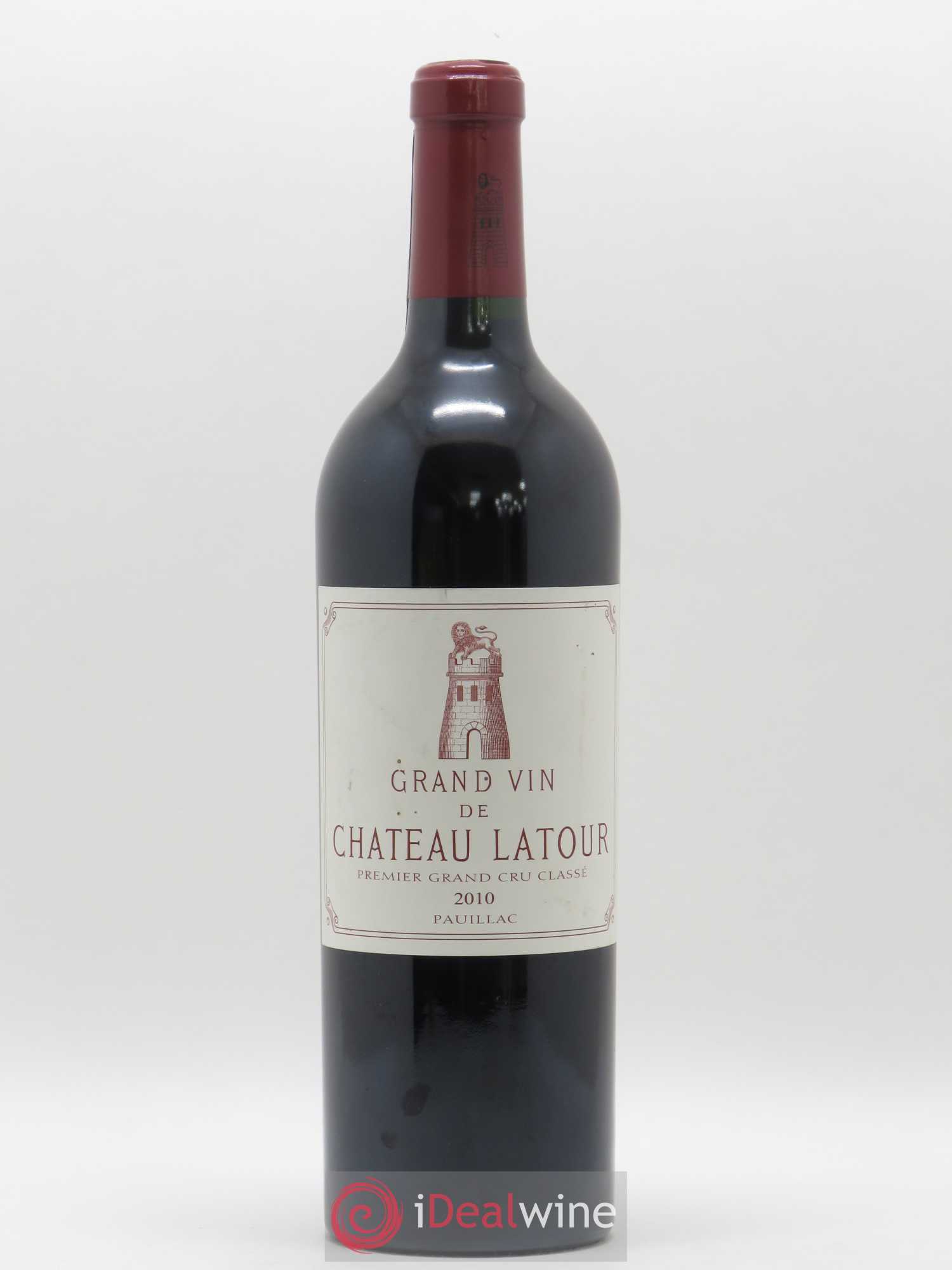 Château Latour 1er Grand Cru Classé 2010 - Lot de 1 bouteille - 0