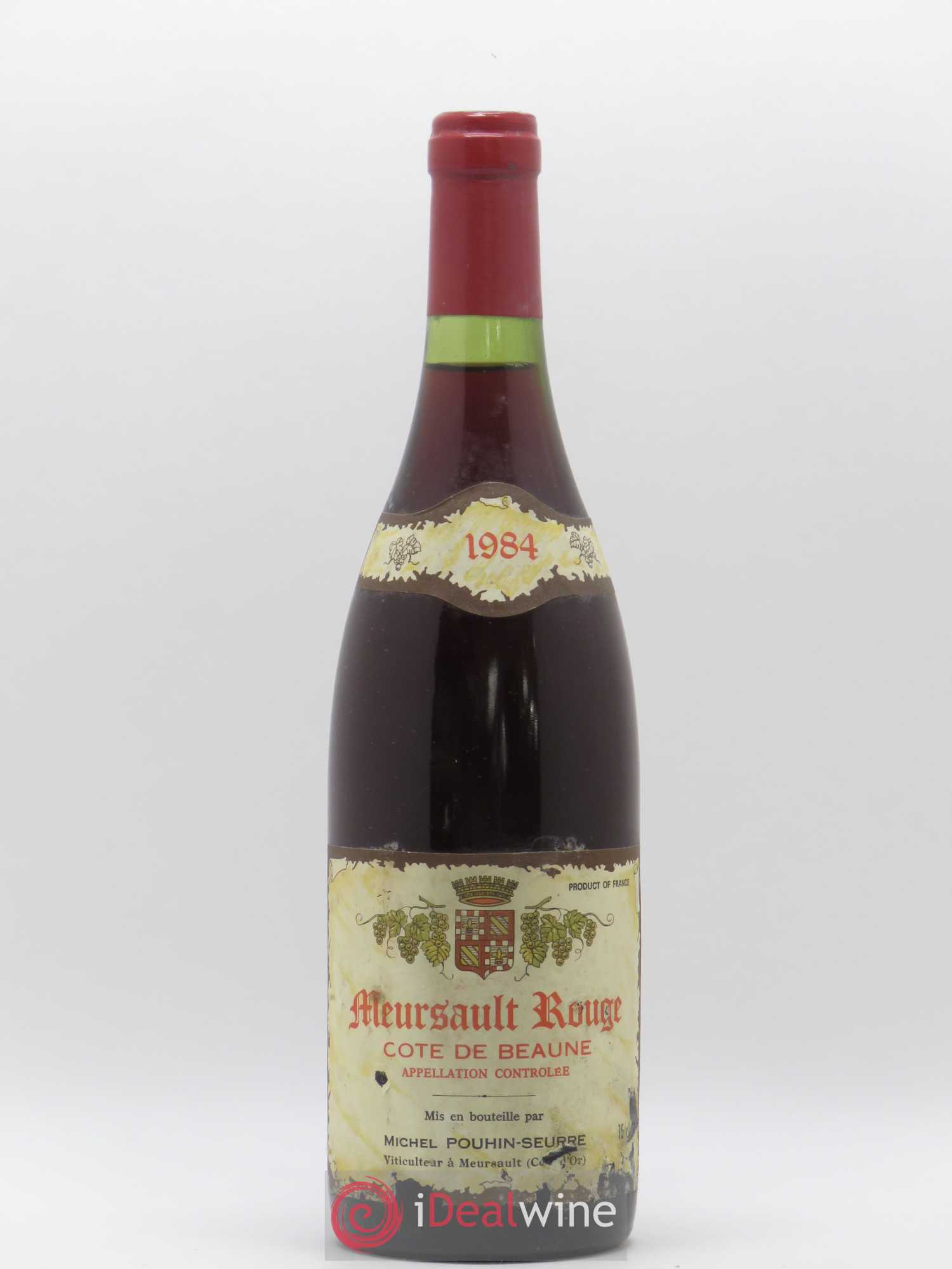 Meursault Côte de Beaune Domaine Michel Pouhin Seurre 1984 - Posten von 1 Flasche - 0