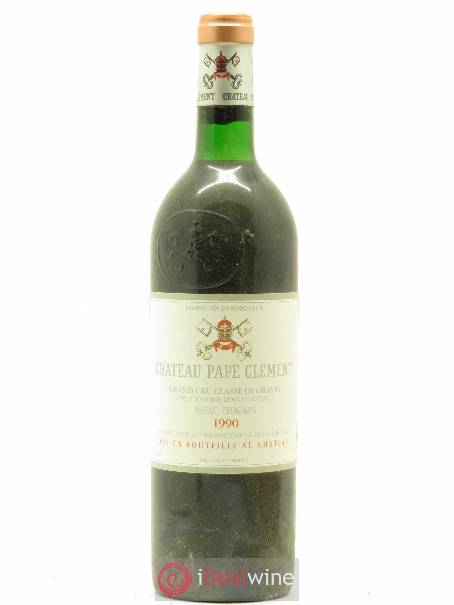 Château Pape Clément Cru Classé de Graves 1990 - Lot de 1 bouteille - 0