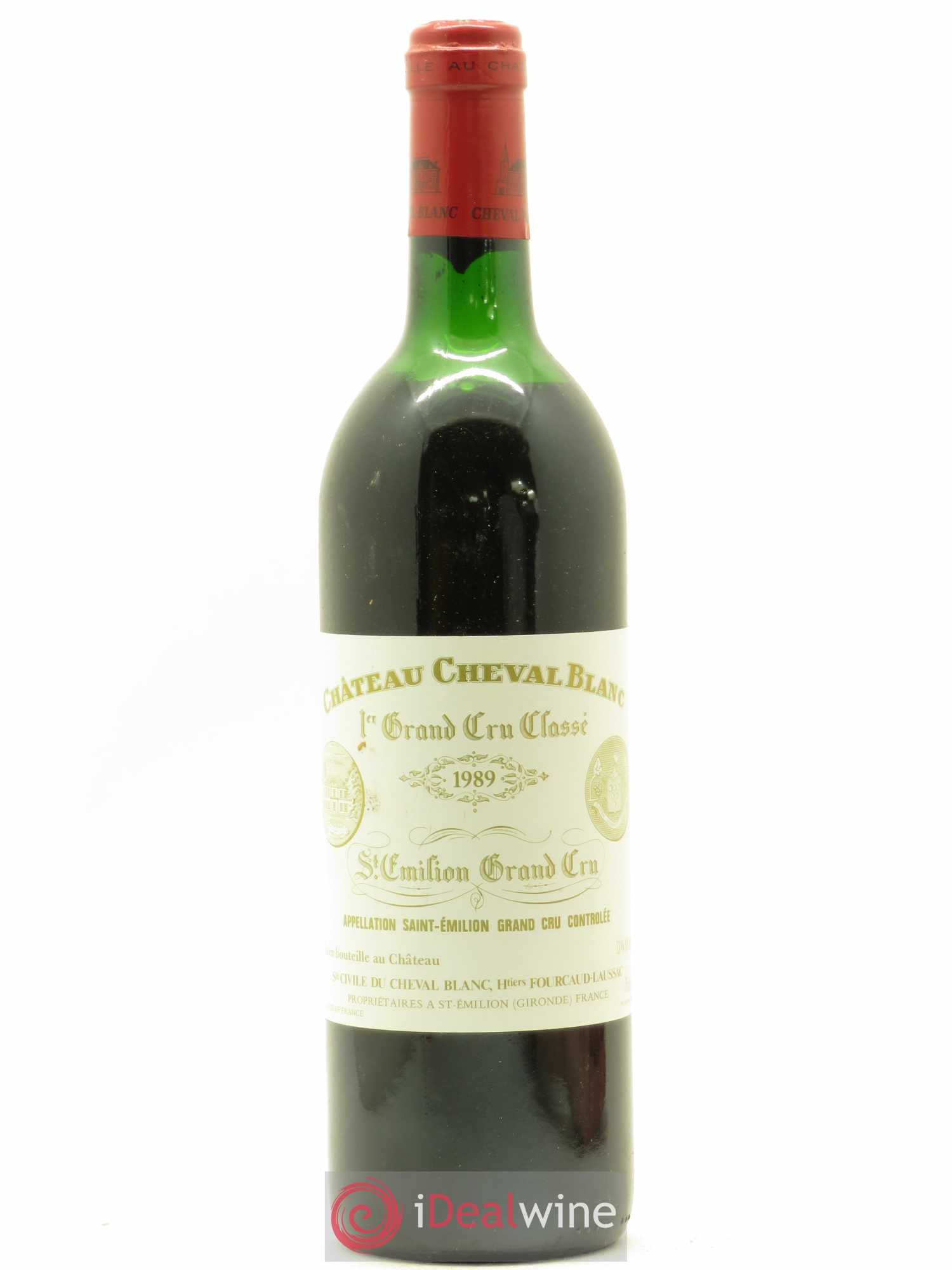 Château Cheval Blanc 1er Grand Cru Classé A 1989 - Lot de 1 bouteille - 0