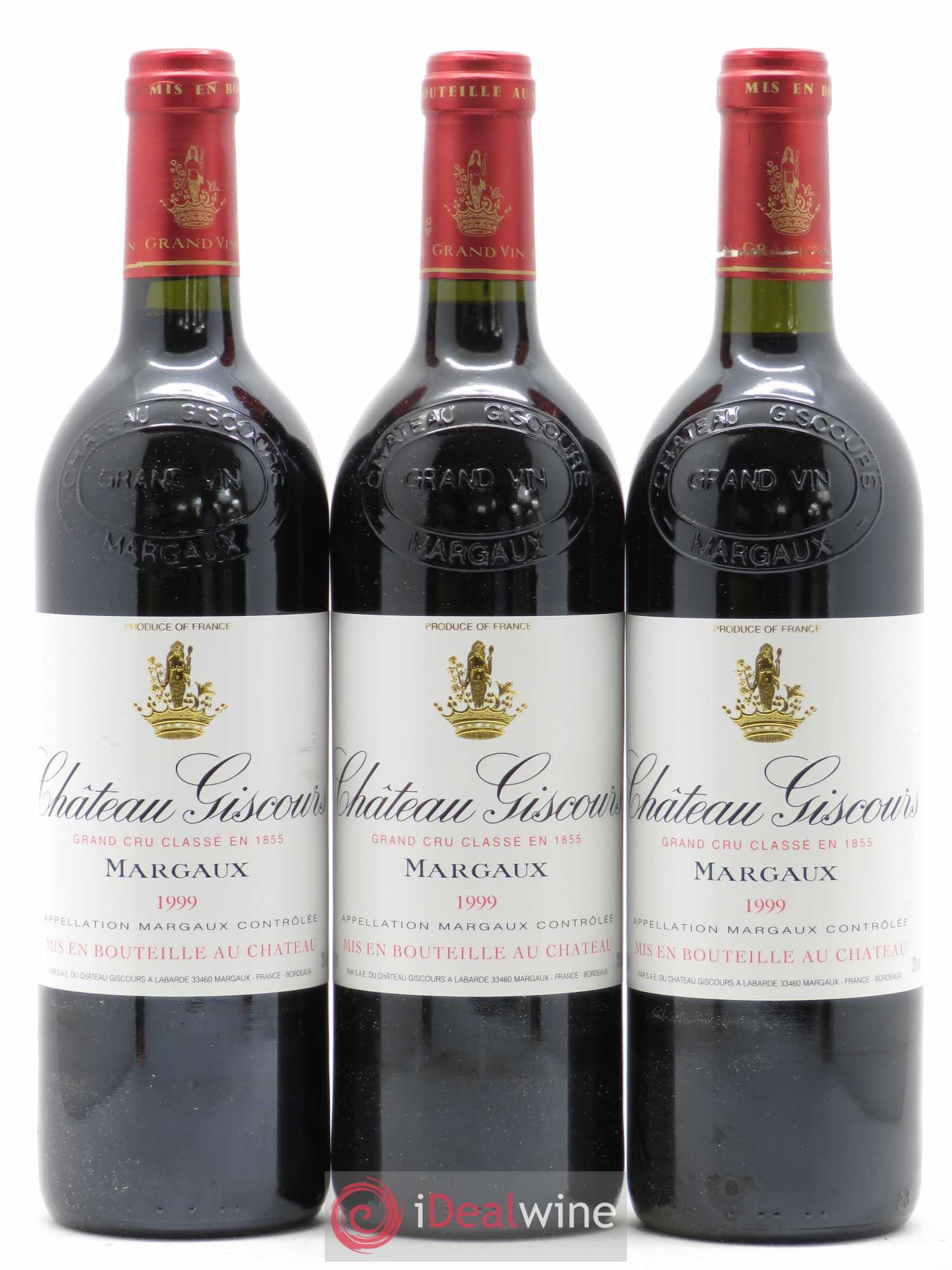 Château Giscours 3ème Grand Cru Classé 1999 - Lot de 6 bouteilles - 1
