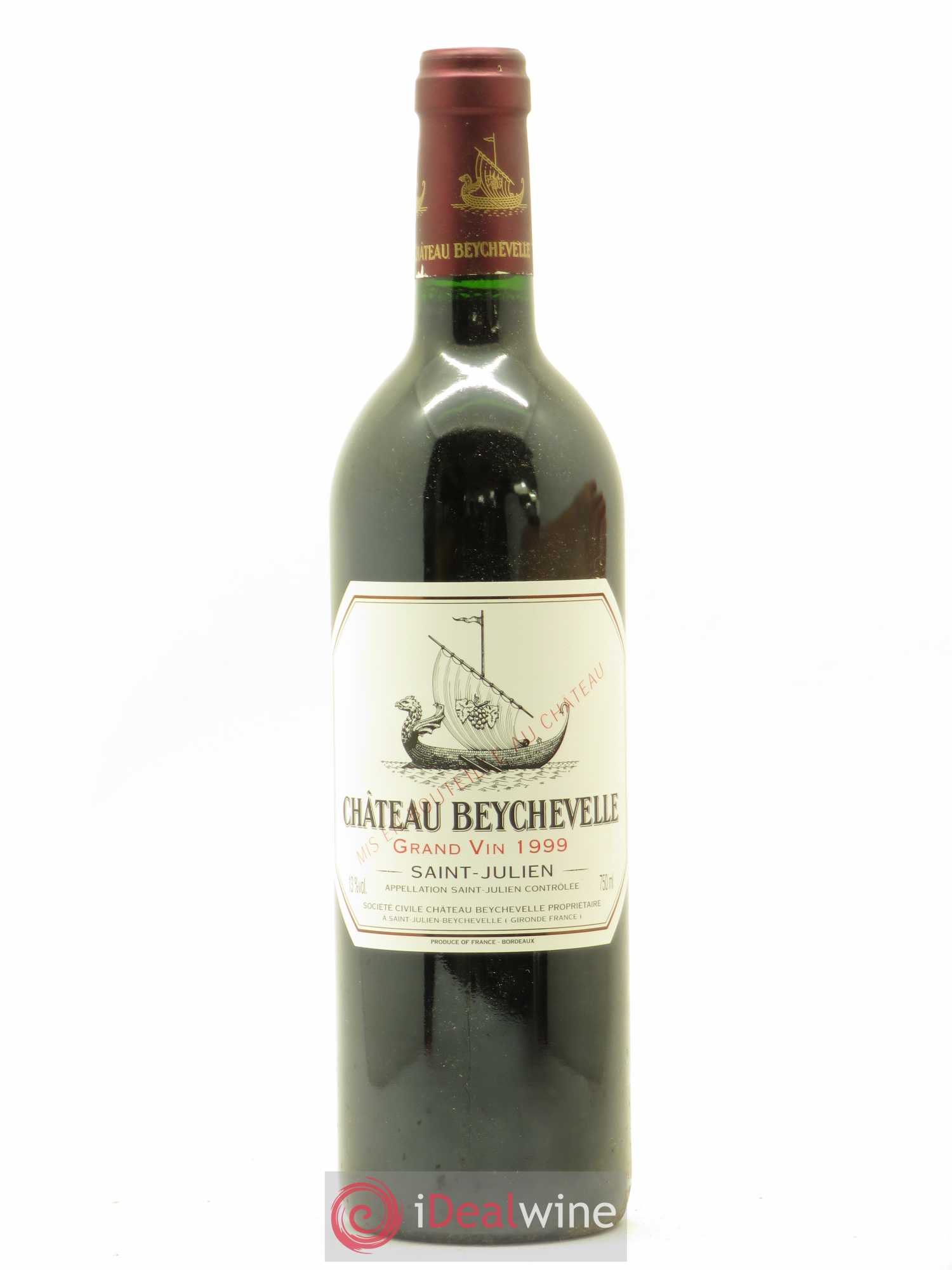 Château Beychevelle 4ème Grand Cru Classé 1999 - Lot de 1 bouteille - 0