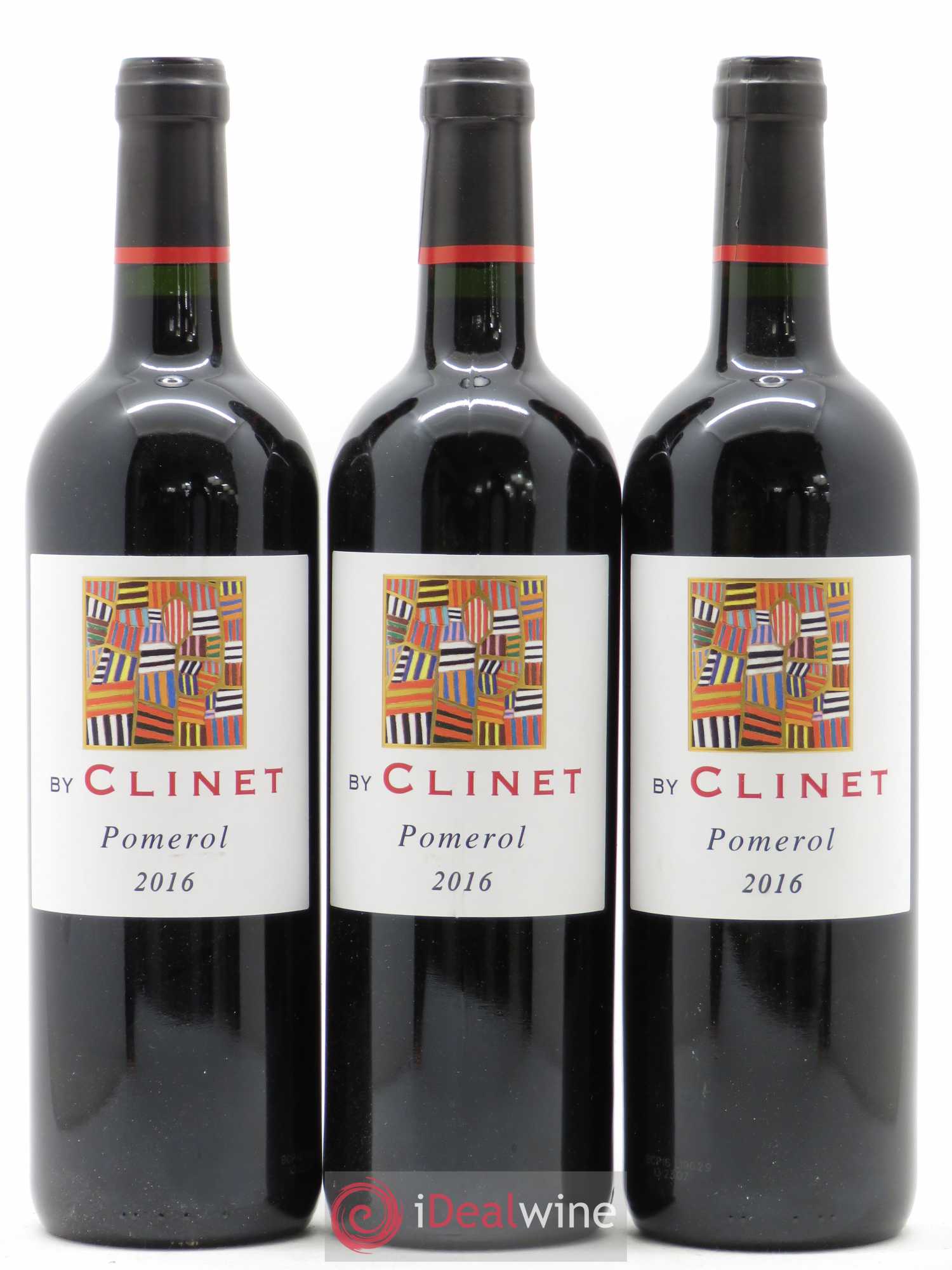 Pomerol By Clinet 2016 - Lot de 3 bouteilles - 0