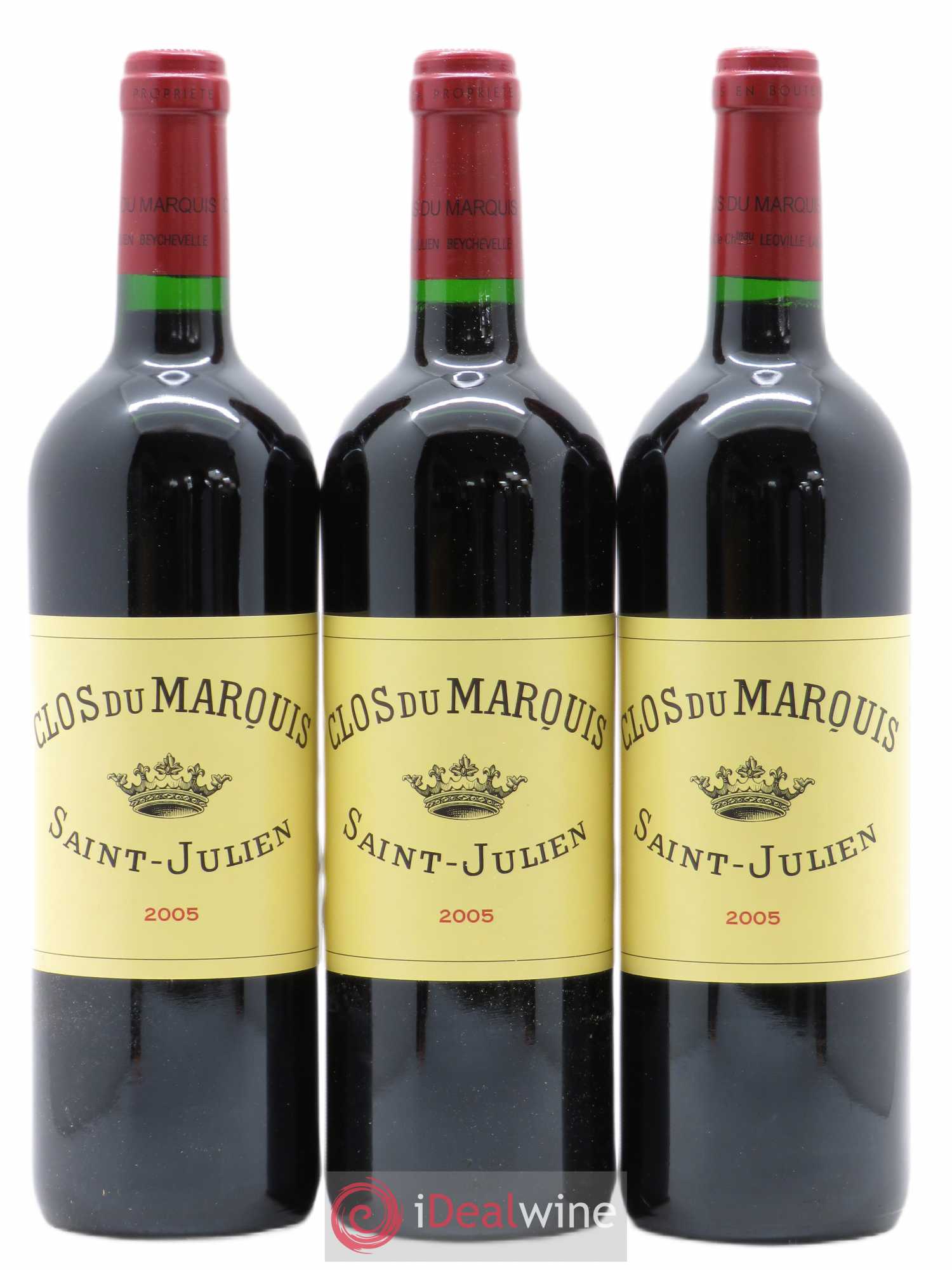 Clos du Marquis 2005 - Lot de 3 bouteilles - 0