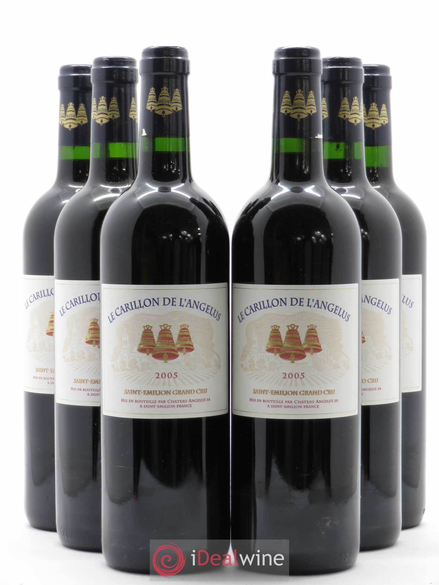Le Carillon de l'Angélus Second Vin 2005 - Lot de 6 bouteilles - 0