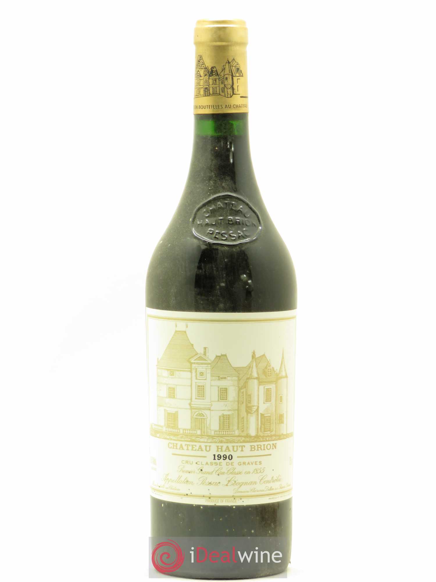 Château Haut Brion 1er Grand Cru Classé 1990 - Lot de 1 bouteille - 0