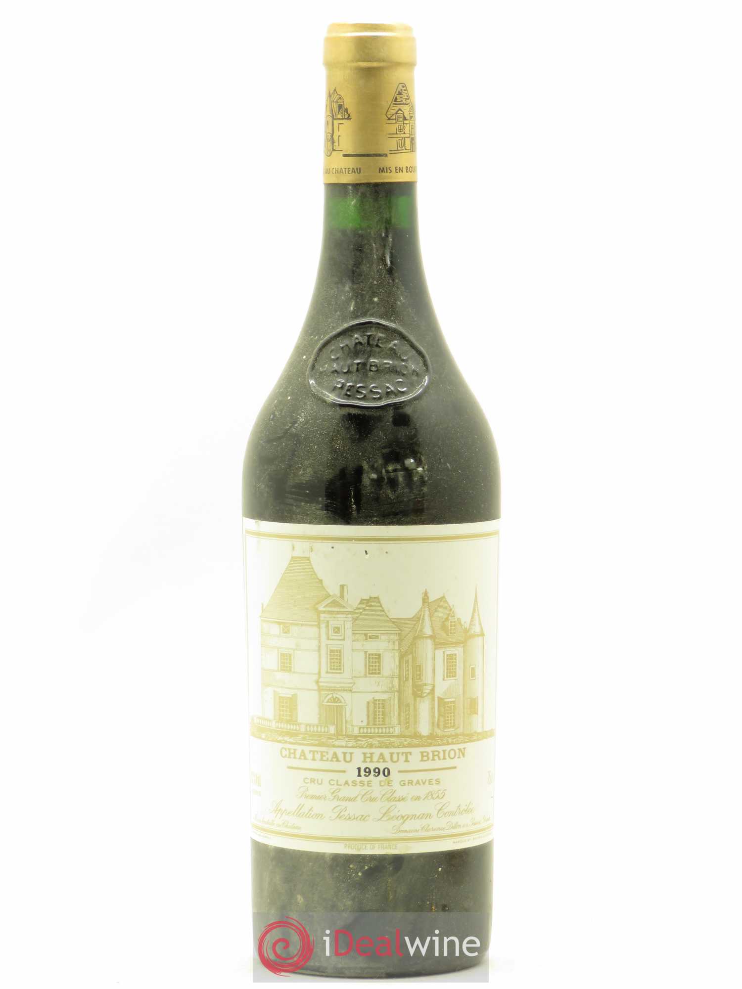Château Haut Brion 1er Grand Cru Classé 1990 - Lot de 1 bouteille - 0
