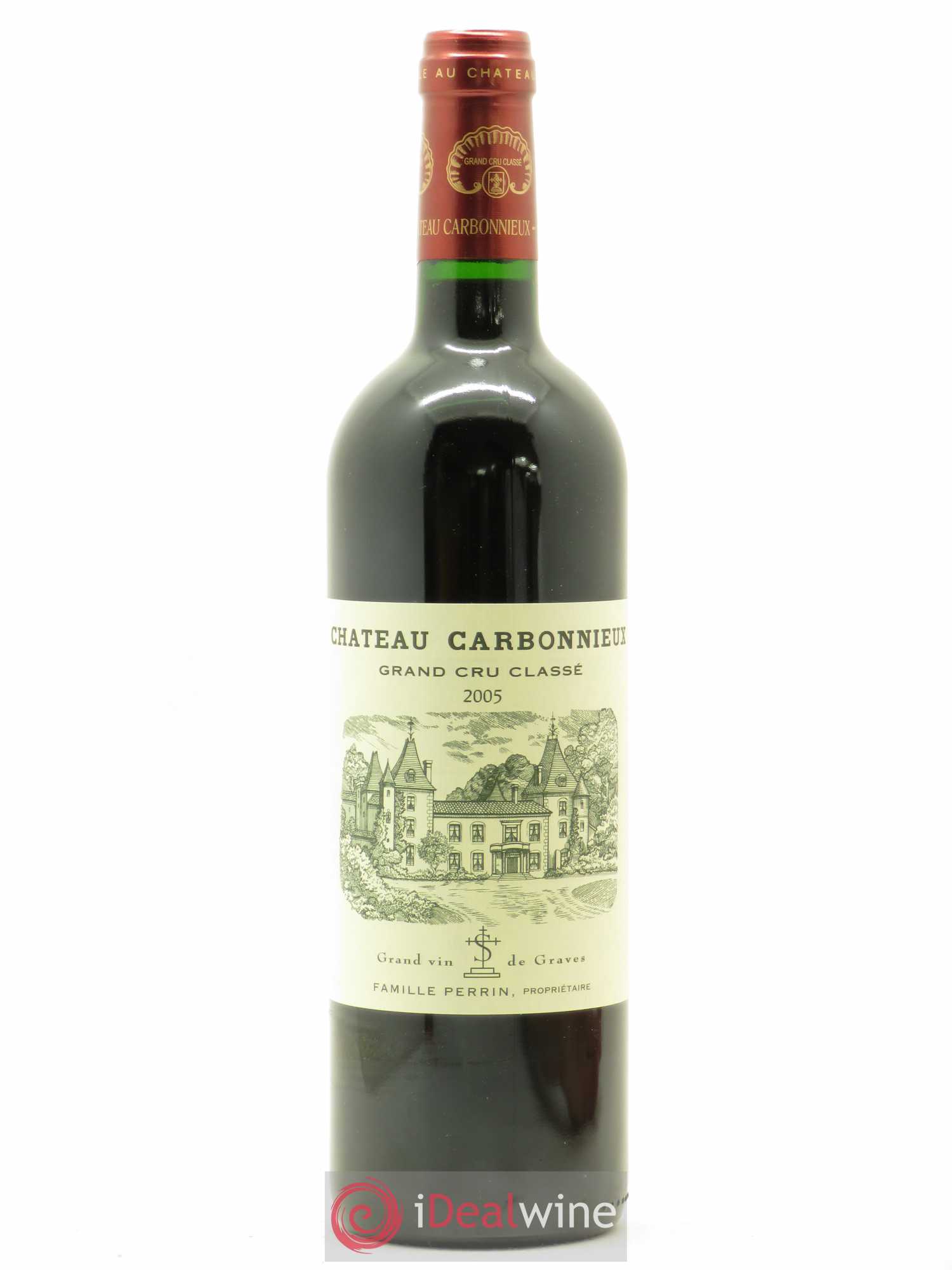 Château Carbonnieux Cru Classé de Graves 2005 - Lot de 1 bouteille - 0